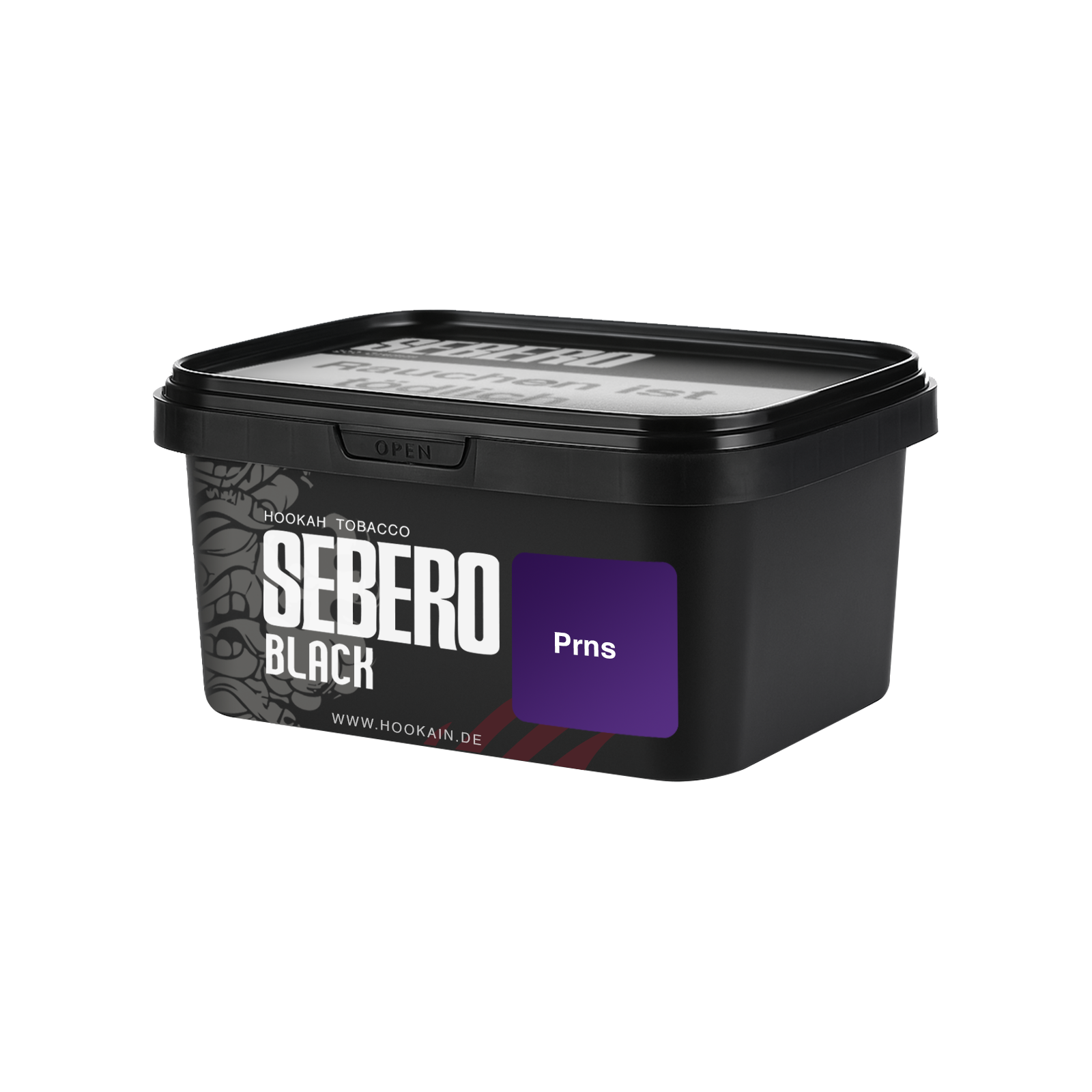 Sebero Black Prns 200 g Shisha Tabak – kräftig & fruchtig 2