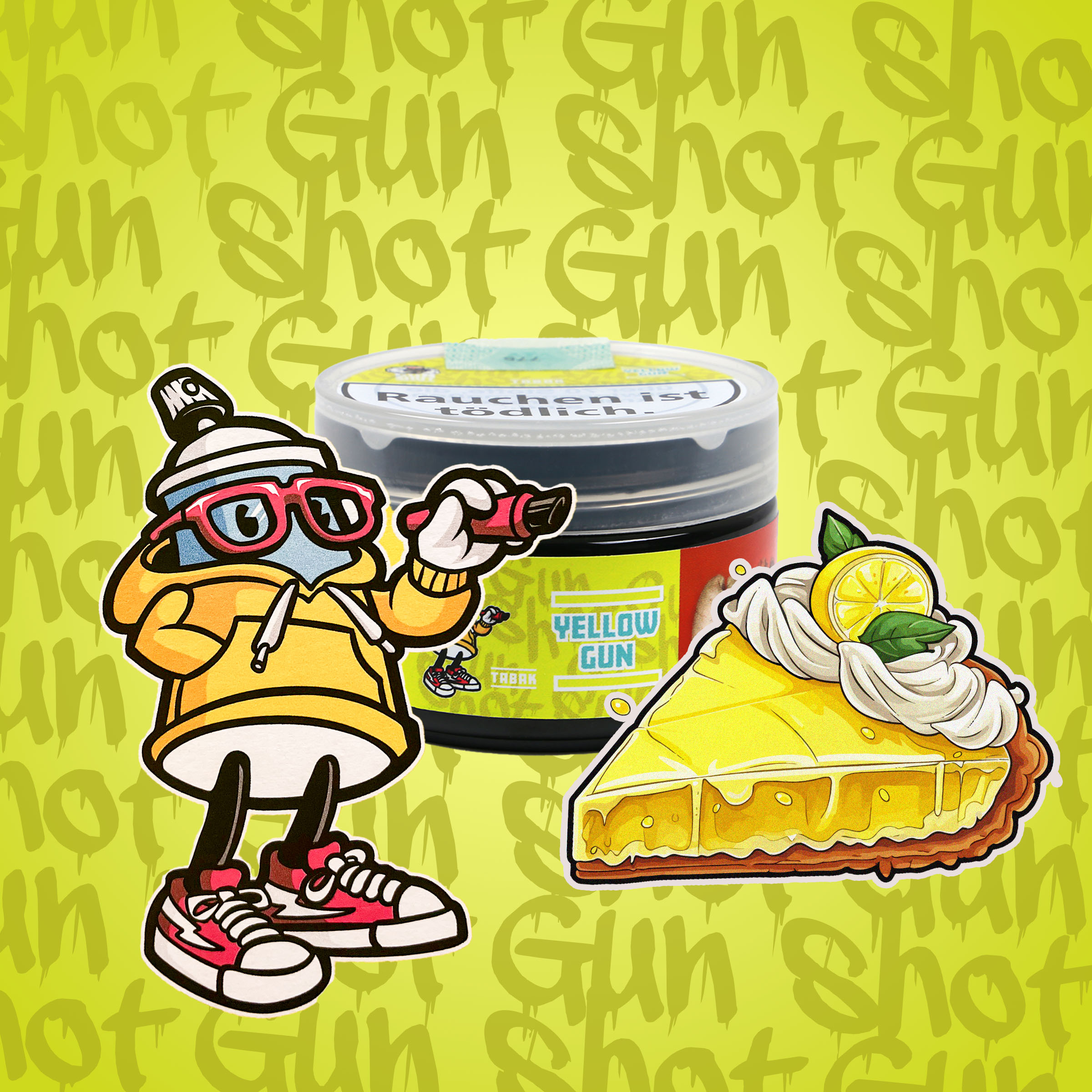 Gun Shot Yellow GunShisha Tabak 20 g | G&uuml;nstig Online bestellen 1