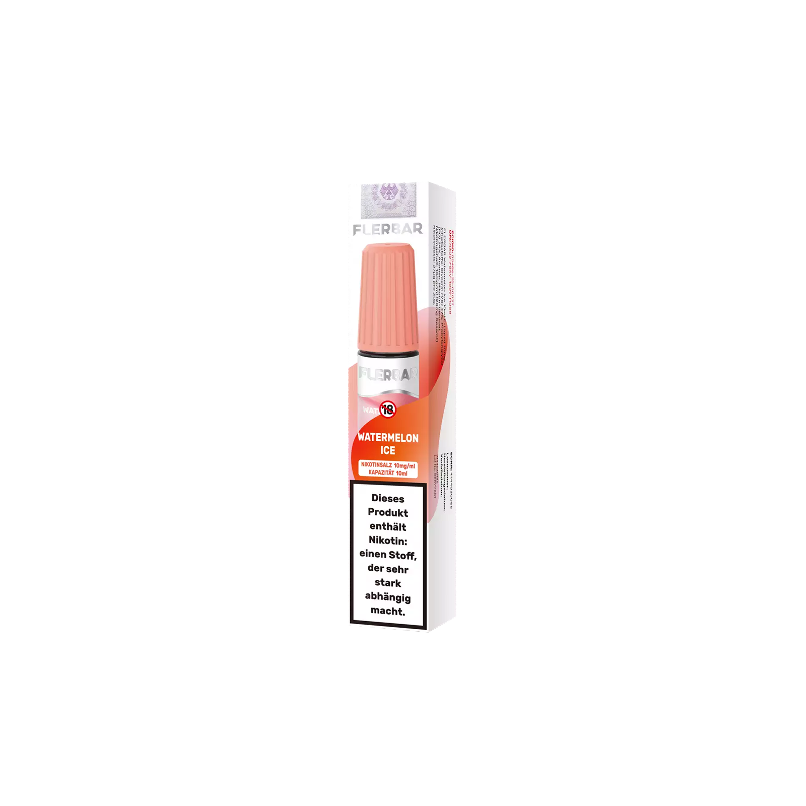 Flerbar - E-Liquid - Nicotinesalt - Watermelon Ice - 10 mg