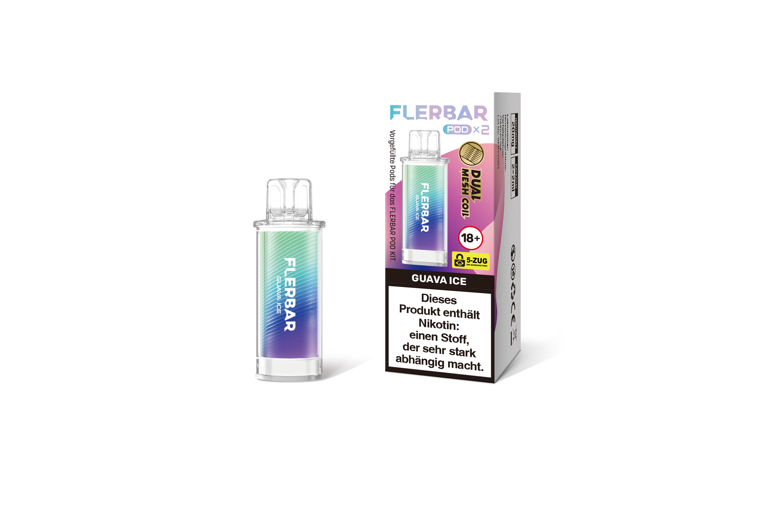 Flerbar Prefilled Pod  Guave Ice 20 mg | Günstig online 2