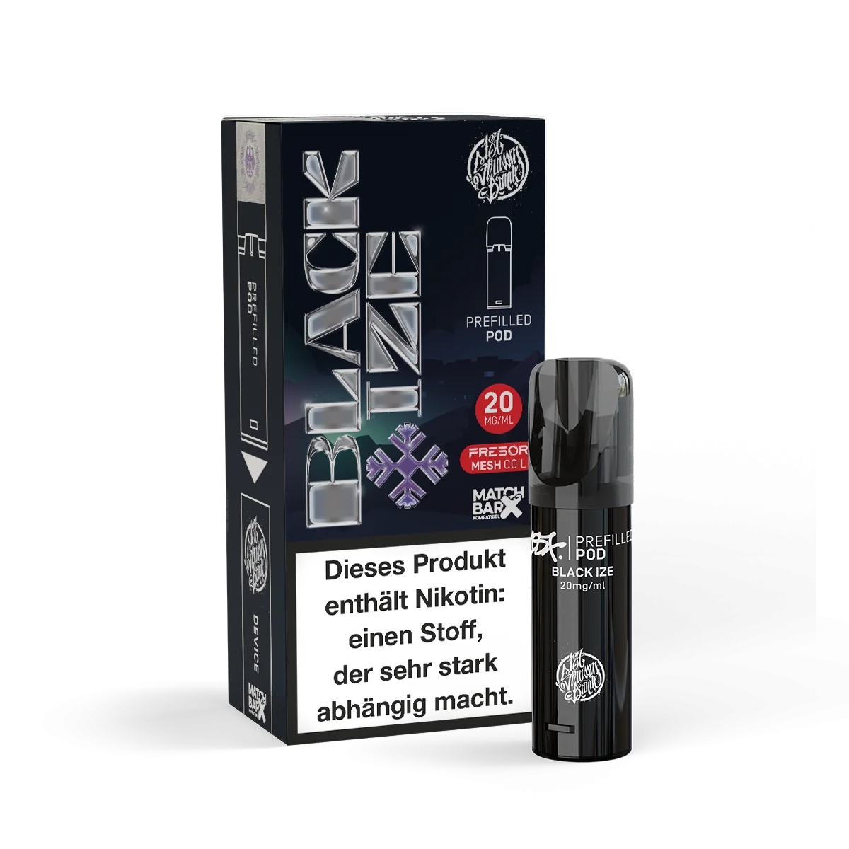 187 Pod Black Ize - Neuer Prefilled Pod | Online kaufen 2