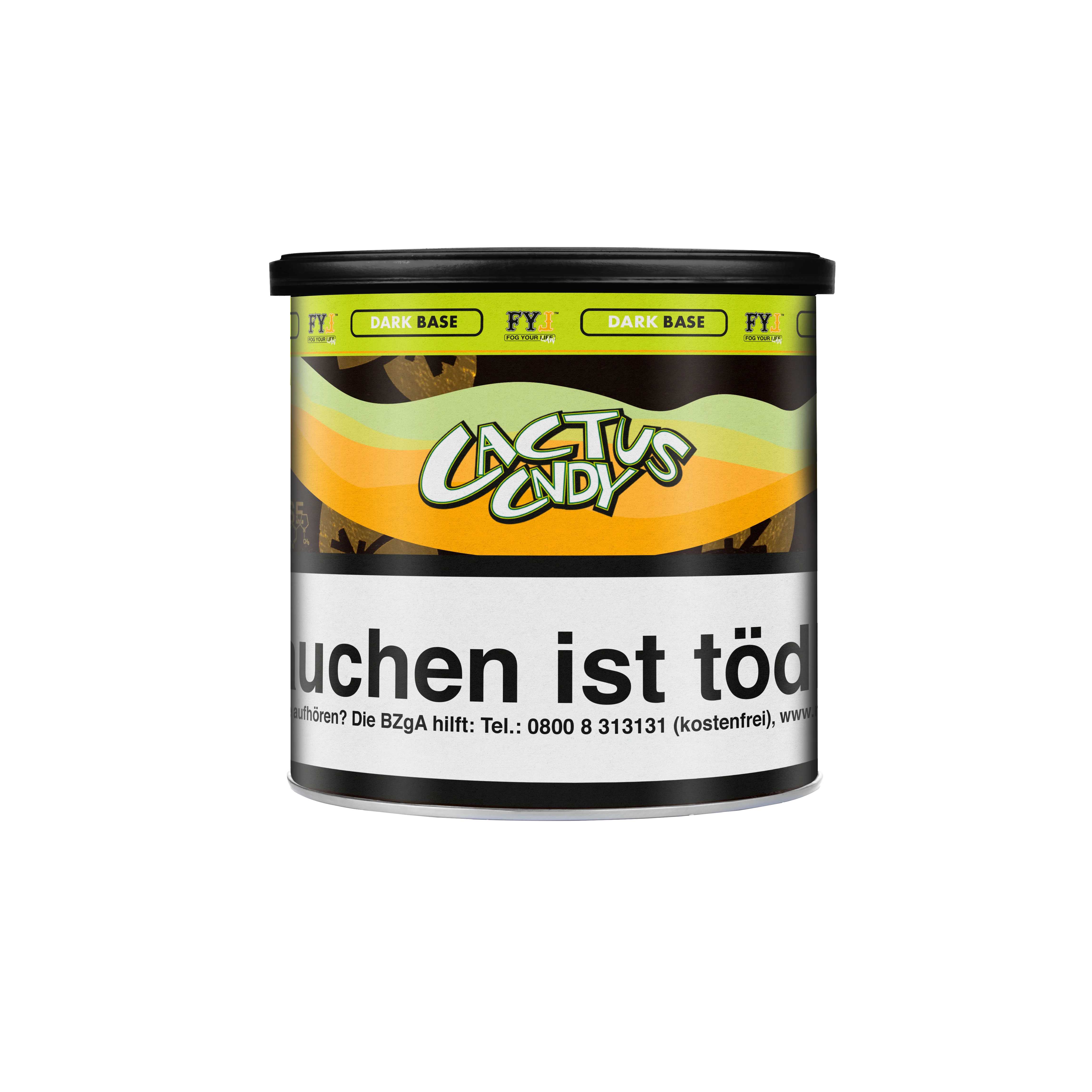 Fog Your Law Dark - Cactus Cndy- Schwarzer Peifentabak Dry Base - 65 g