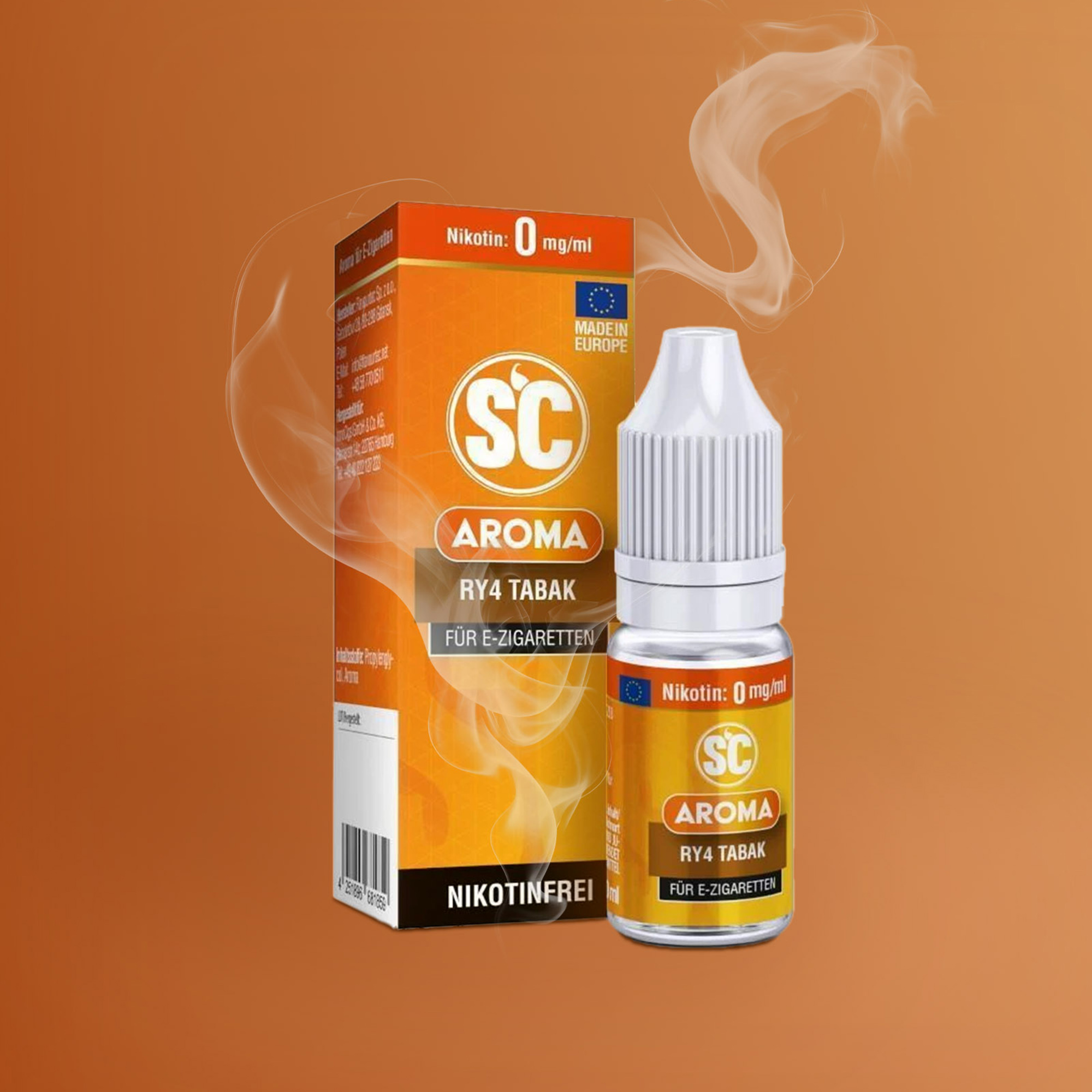 RY4 Tabak Aroma 10 ml von SC für Shake and Vape E-Liquid 1