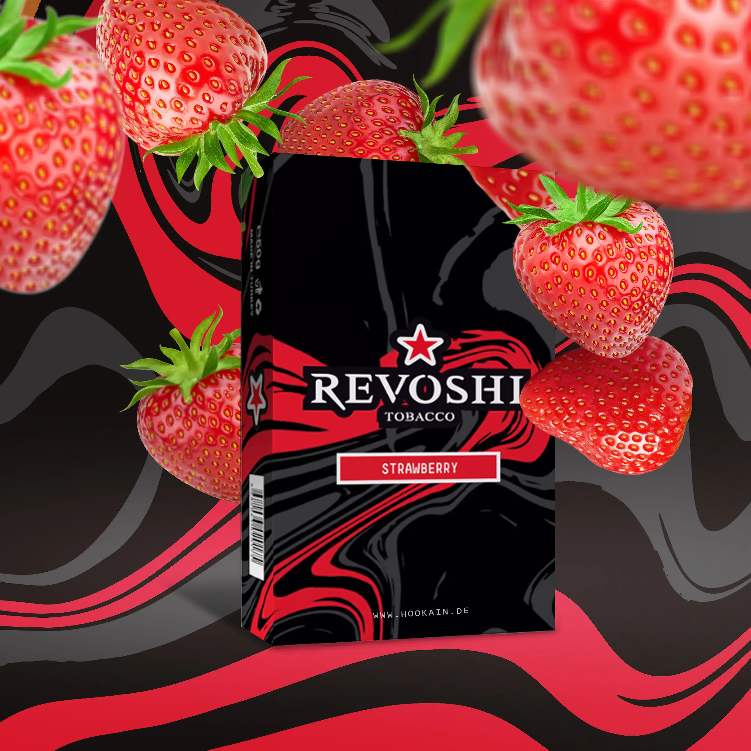 Revoshi Shisha Tabak Strawberry 20 g | Alle Sorten Online 1