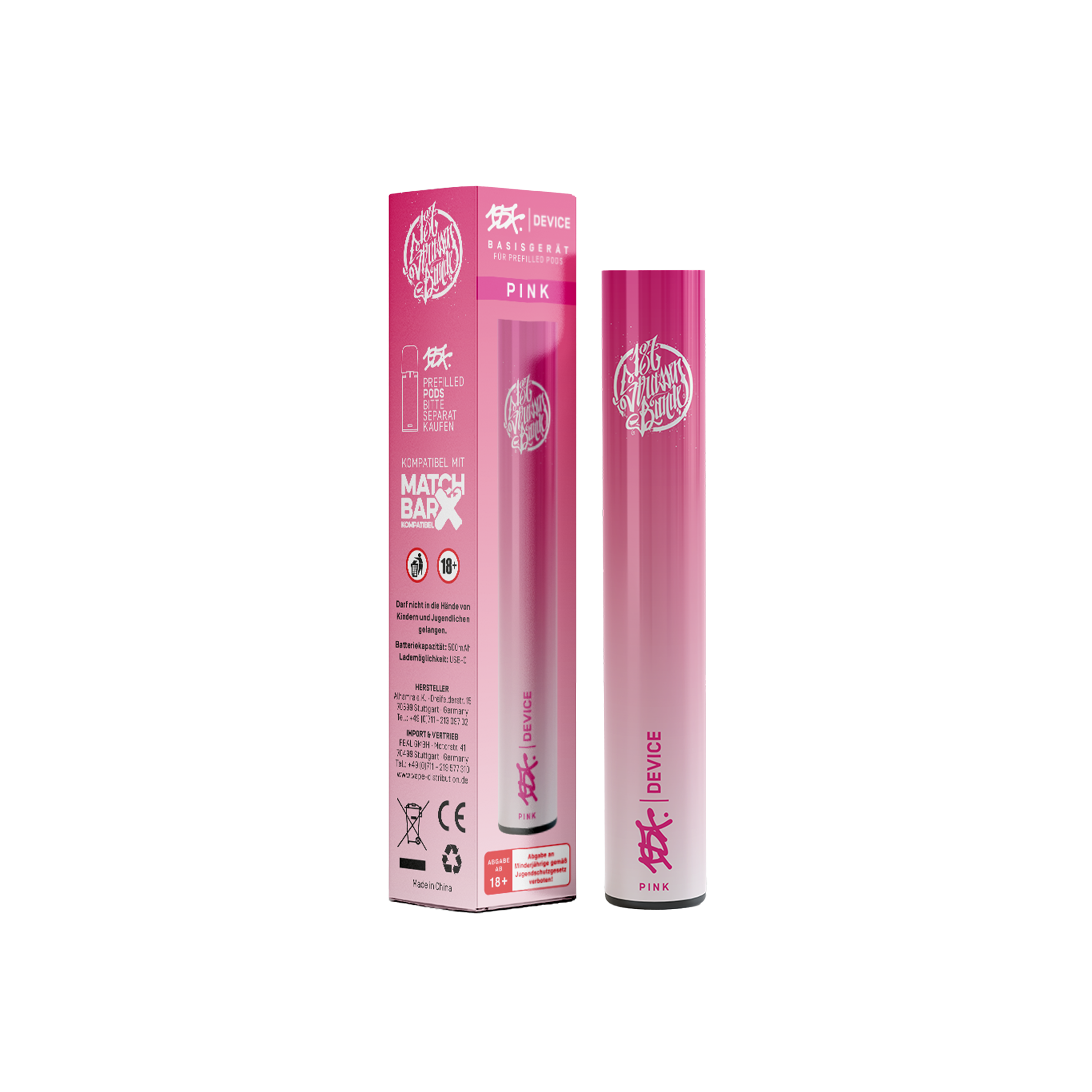 187 Device Pink- Basisger&auml;t f&uuml;r Prefilled Pod | Online kaufen 2
