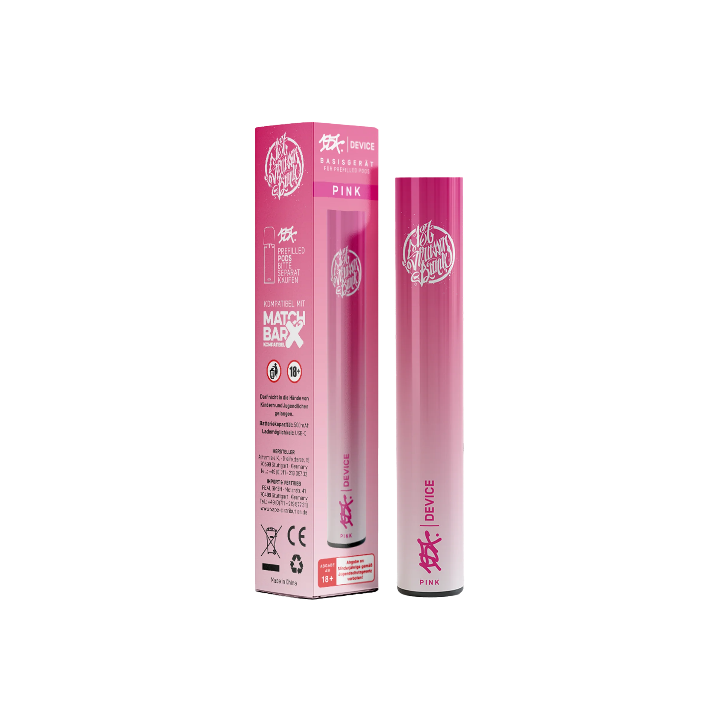 187 Device Pink- Basisger&auml;t f&uuml;r Prefilled Pod | Online kaufen 2