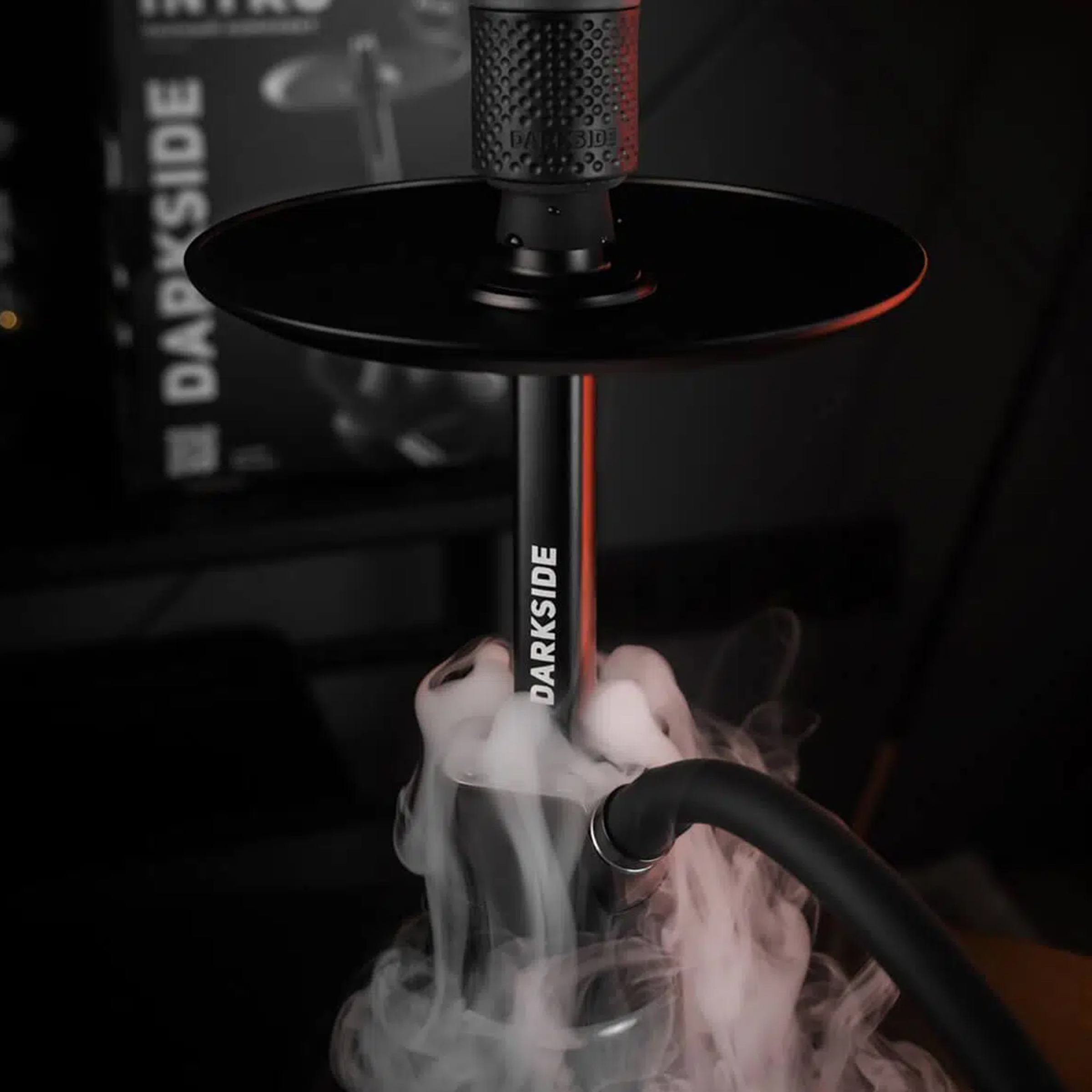 DARKSIDE INTRO Shisha Set: Kompakte Wasserpfeife 3 Darkside - Intro - Shisha Set - Black