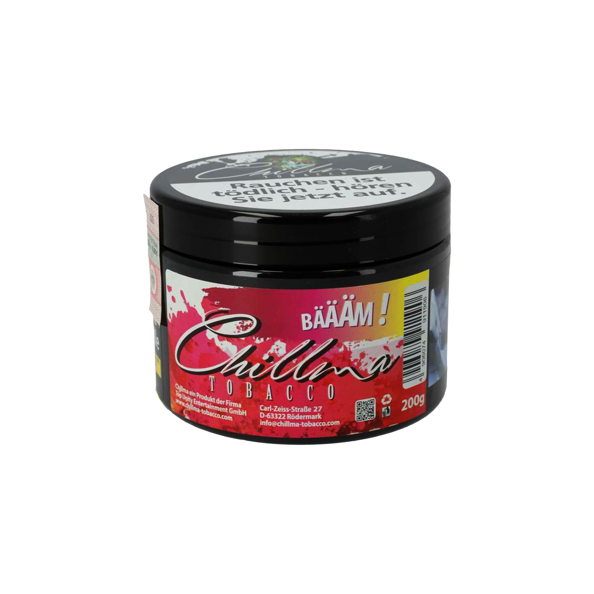Chillma Shisha Tabak Sorte Bäääm 200 g online kaufen 1