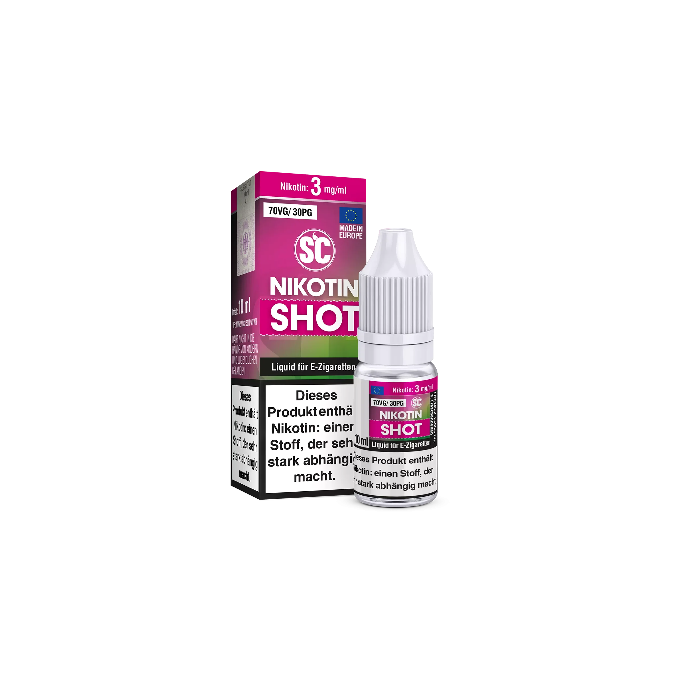 SC - Nikotin Shot - 70/30 - 10 ml - 20 mg