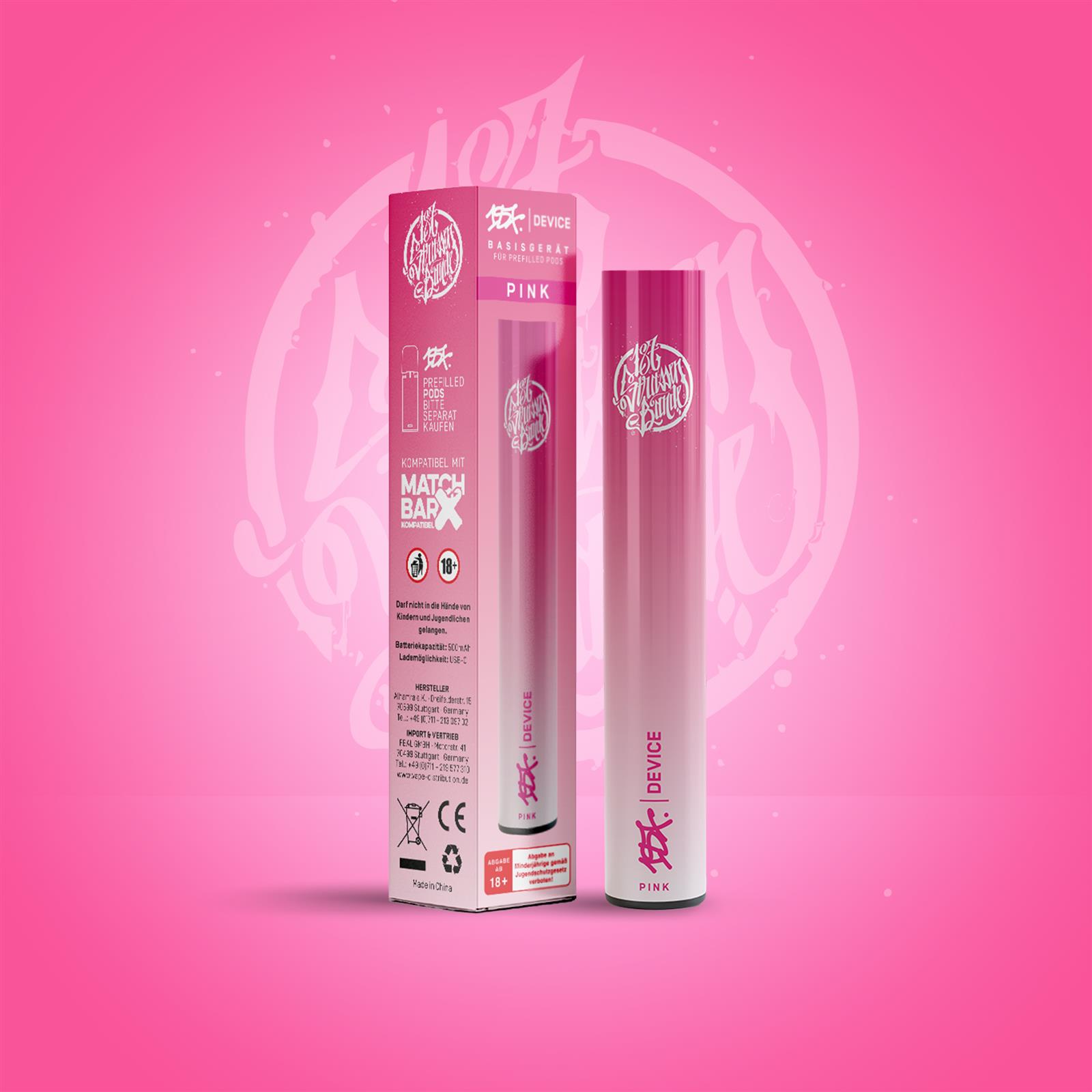 187 Device Pink- Basisger&auml;t f&uuml;r Prefilled Pod | Online kaufen 1
