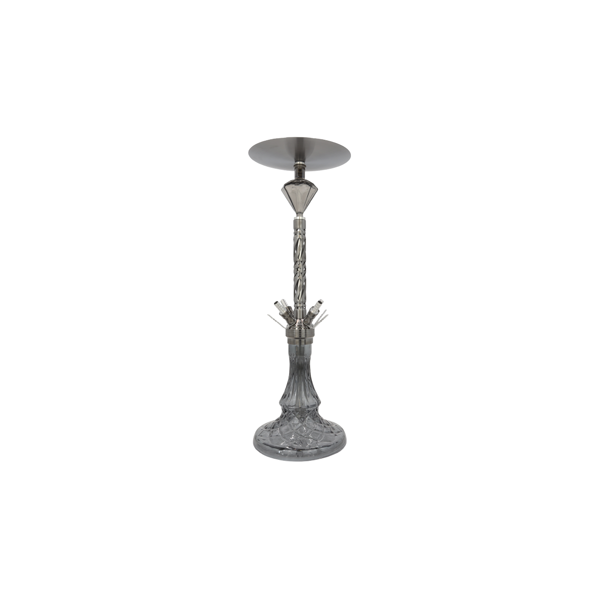 Diamond Hookah - Huracann 11.00 - Black