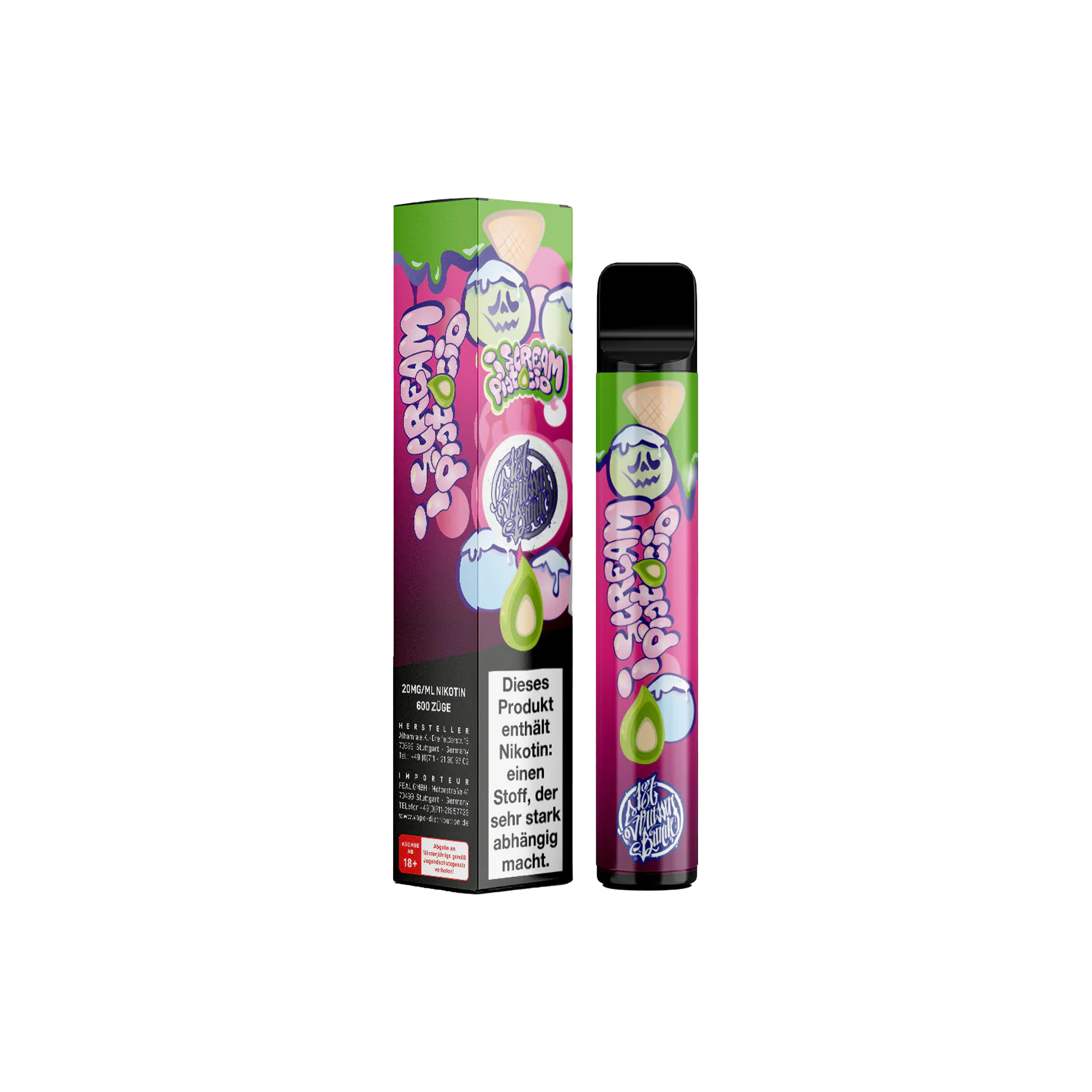 187 Vape - I Scream Pistacio - 20 mg
