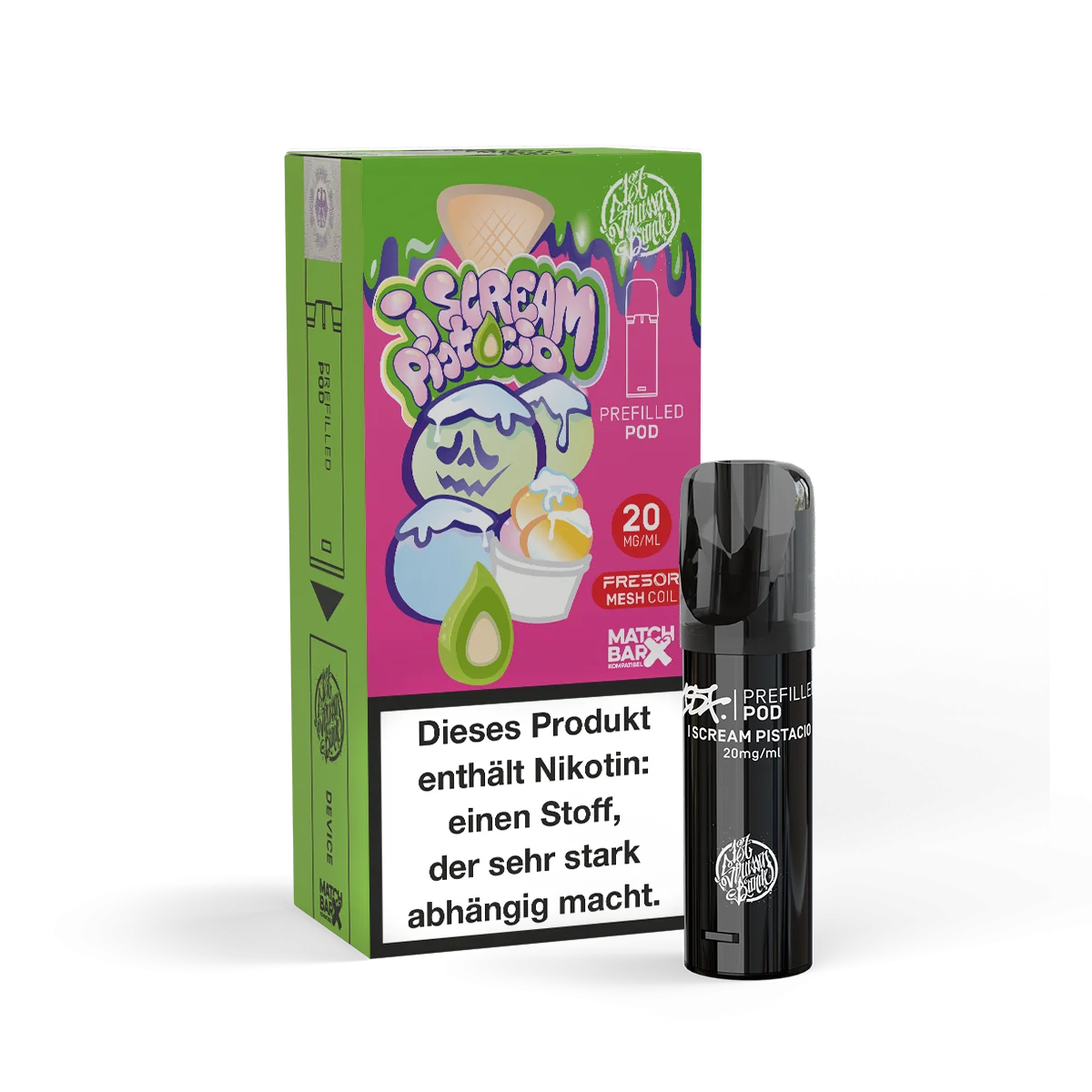 187 Pod I Scream Pistacio - Neuer Prefilled Pod | Online kaufen 2