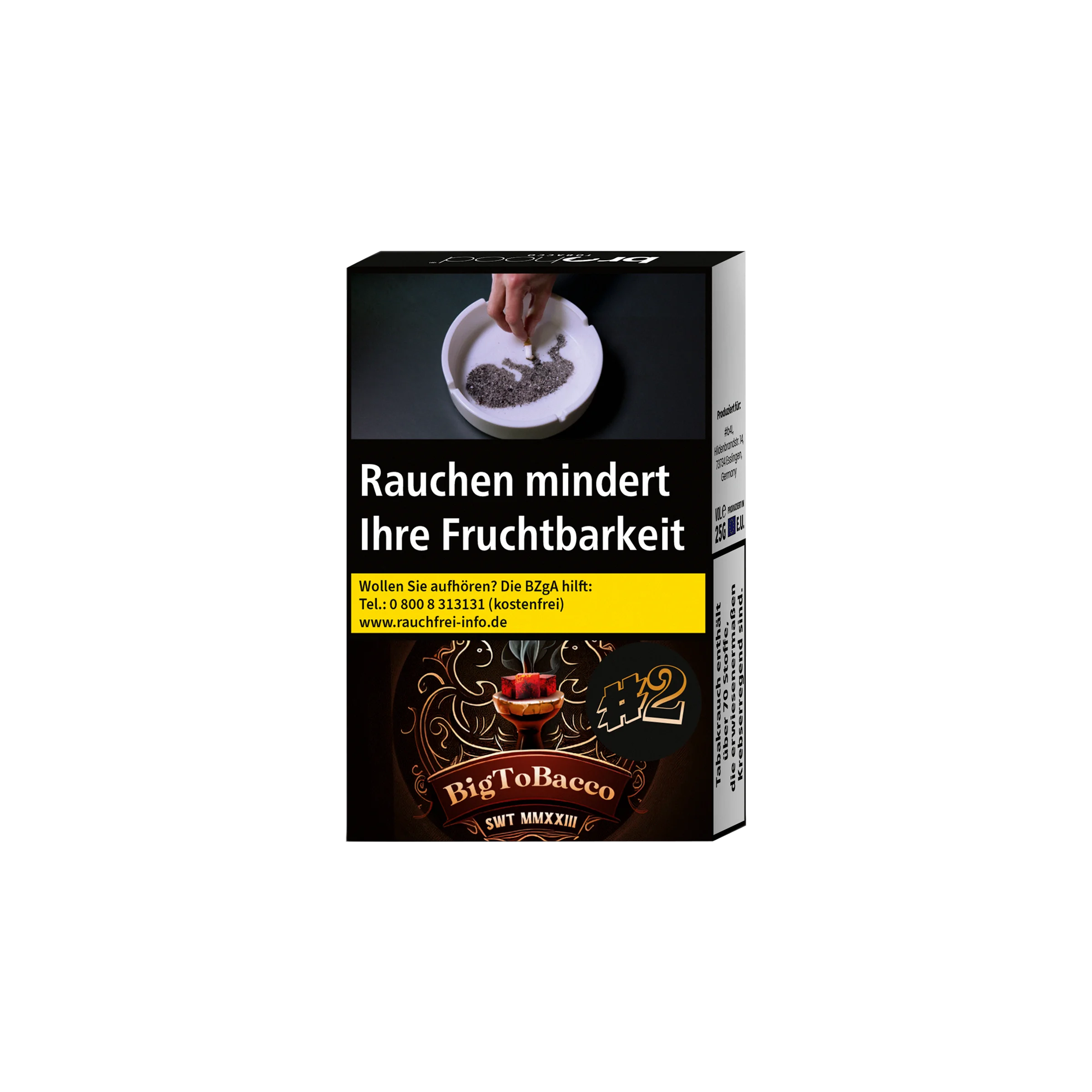 BigToBacco - #2 Betoniert - 25 g | Shisha-Tabak Sorten günstig kaufen 2 BigToBacco - #2 Betoniert - 25 g | Shisha-Tabak Sorten günstig kaufen 2