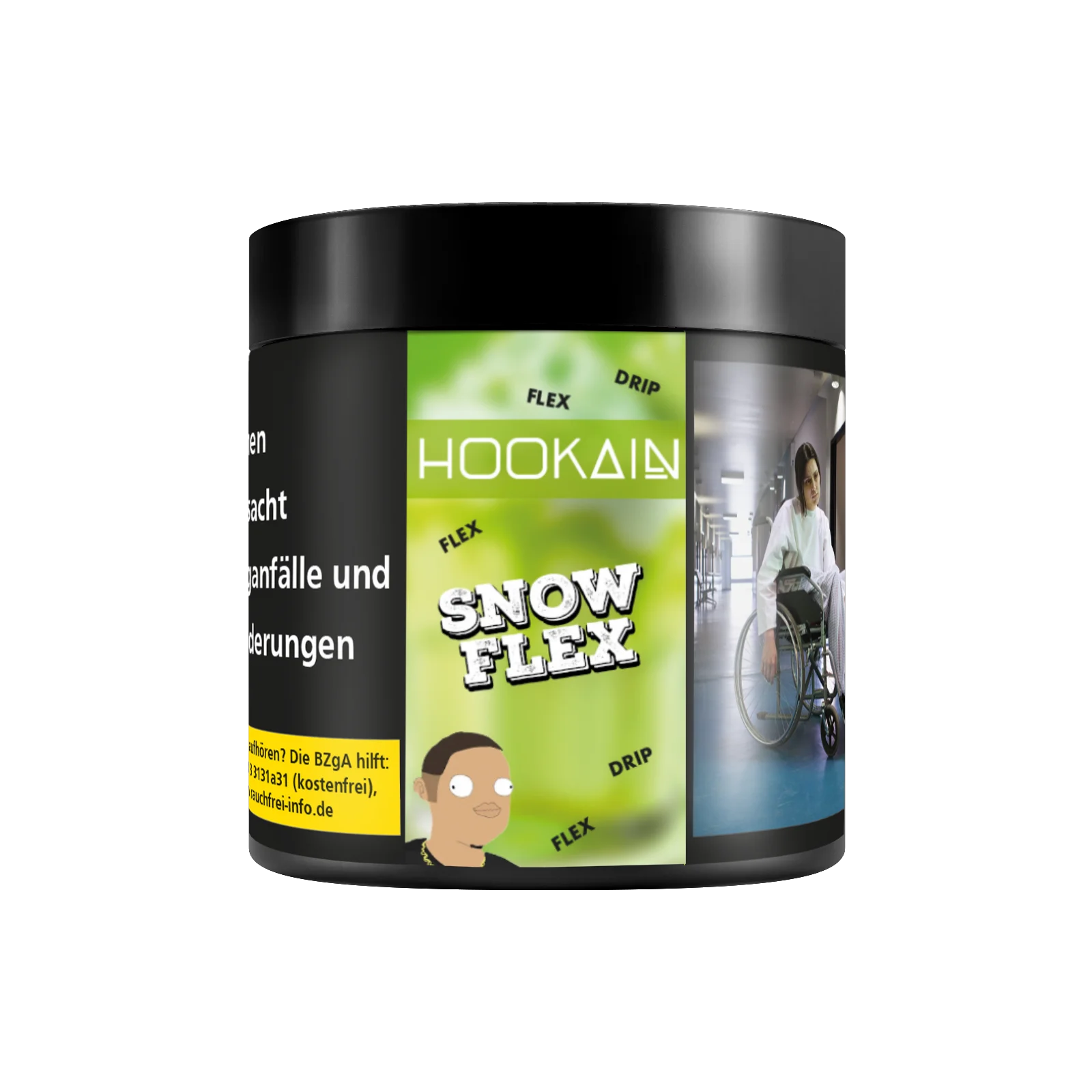 Hookain Snowflex 50g – Dulce de Leche & Pfefferminz Shishatabak 2