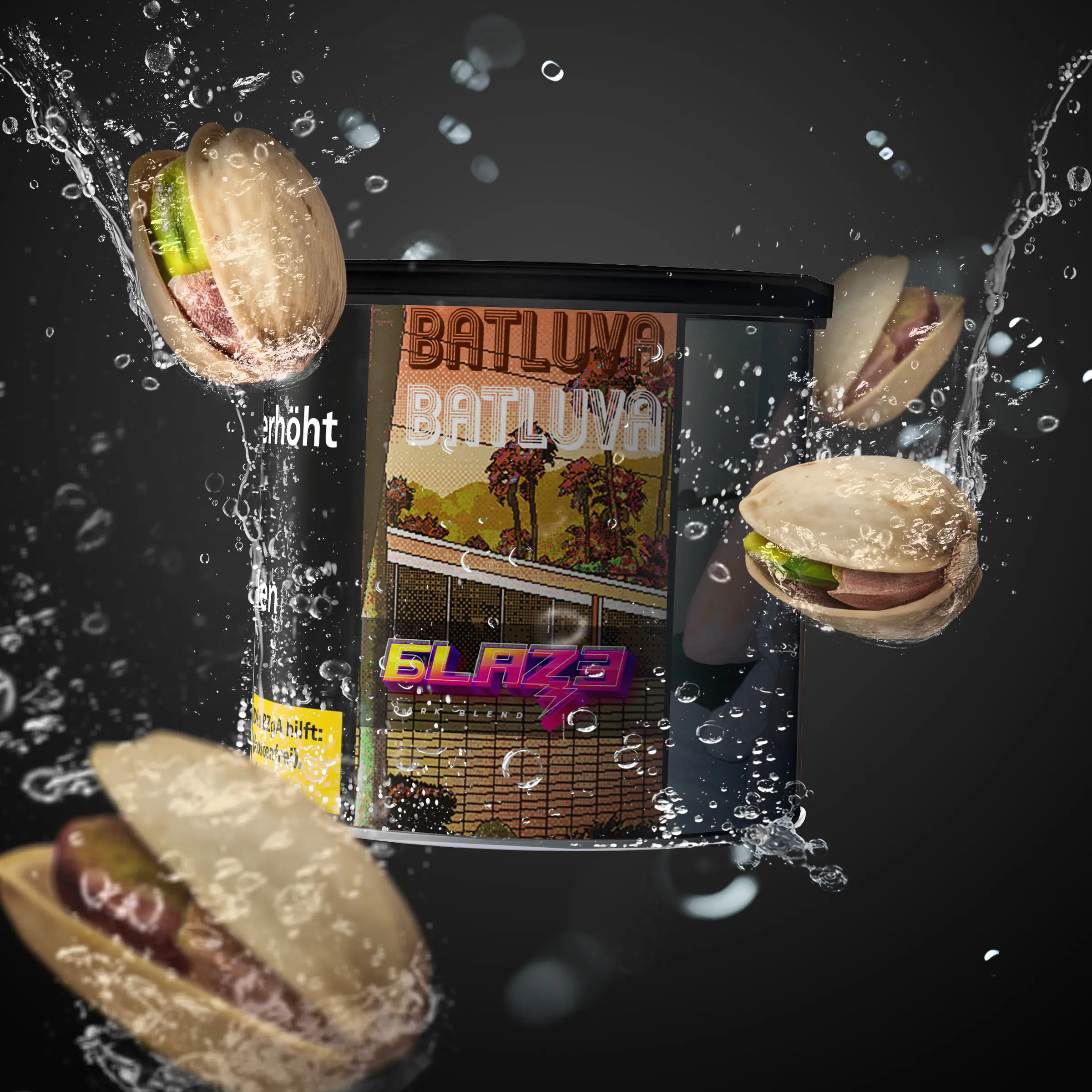 BLAZE Dark Leaf Batluva 200g | Shishatabak 1