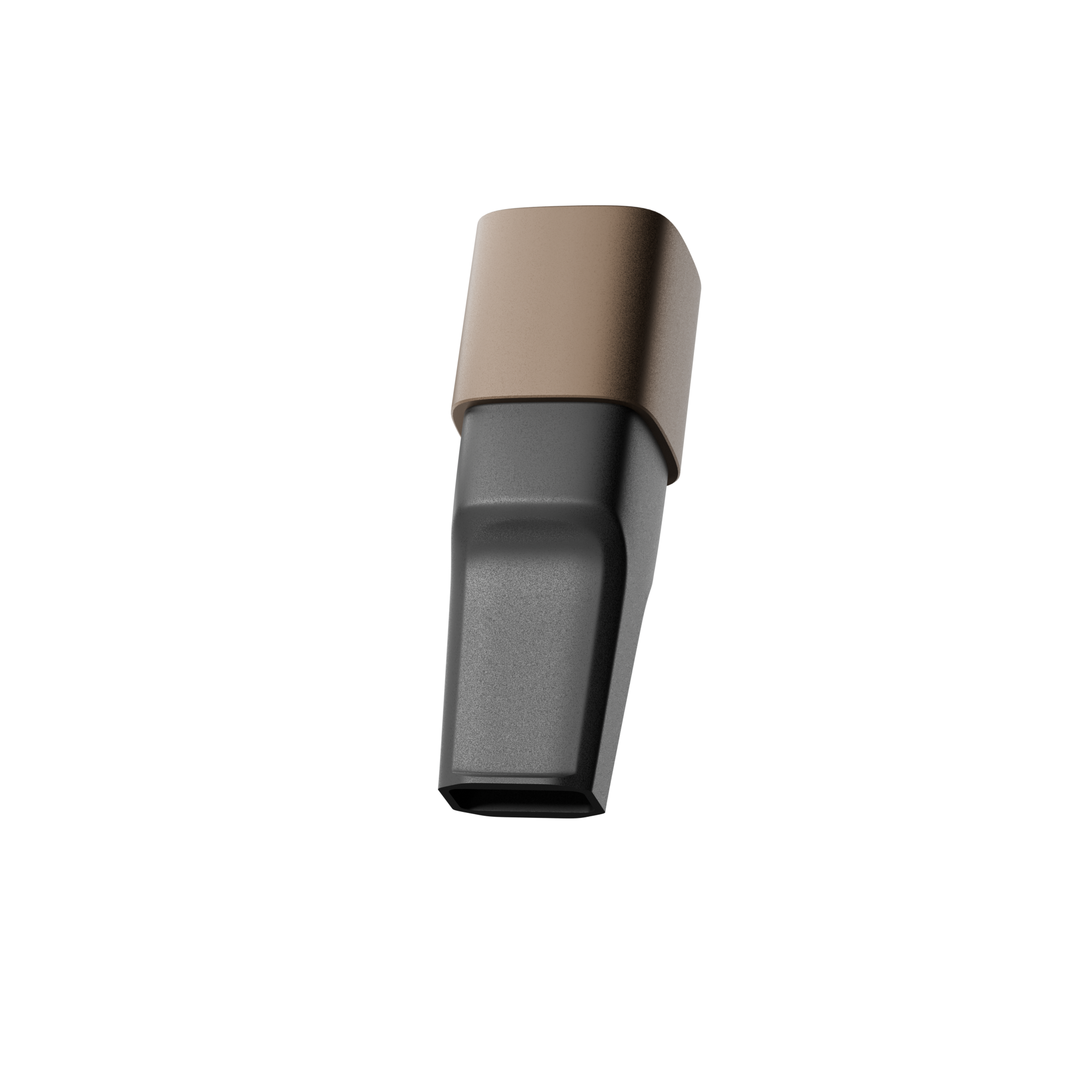 Darkside D-Stick Bronze: Mundst&uuml;ck mit Silikonansatz, einzeln