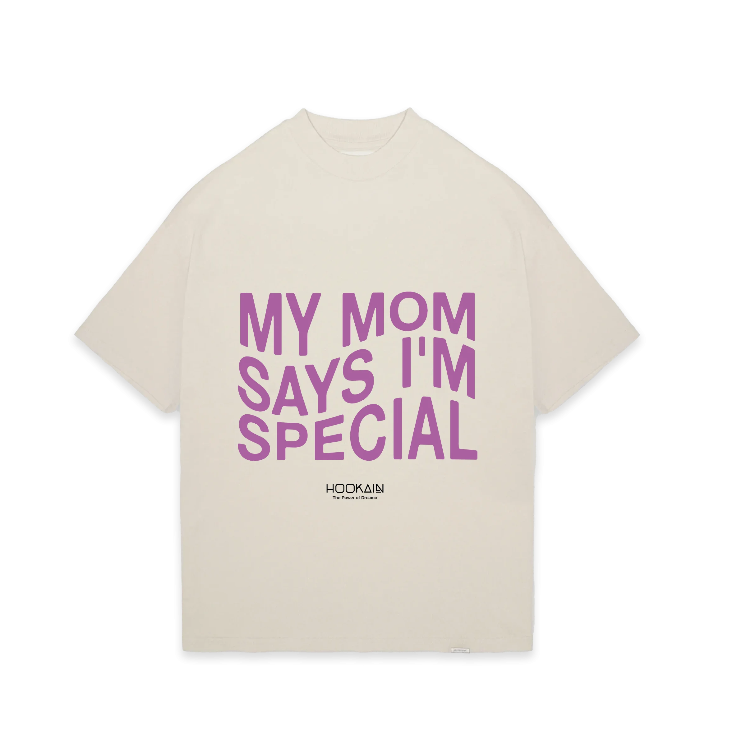 Logo T-Shirt - Medium Fit - Hookain Special - Sand XL