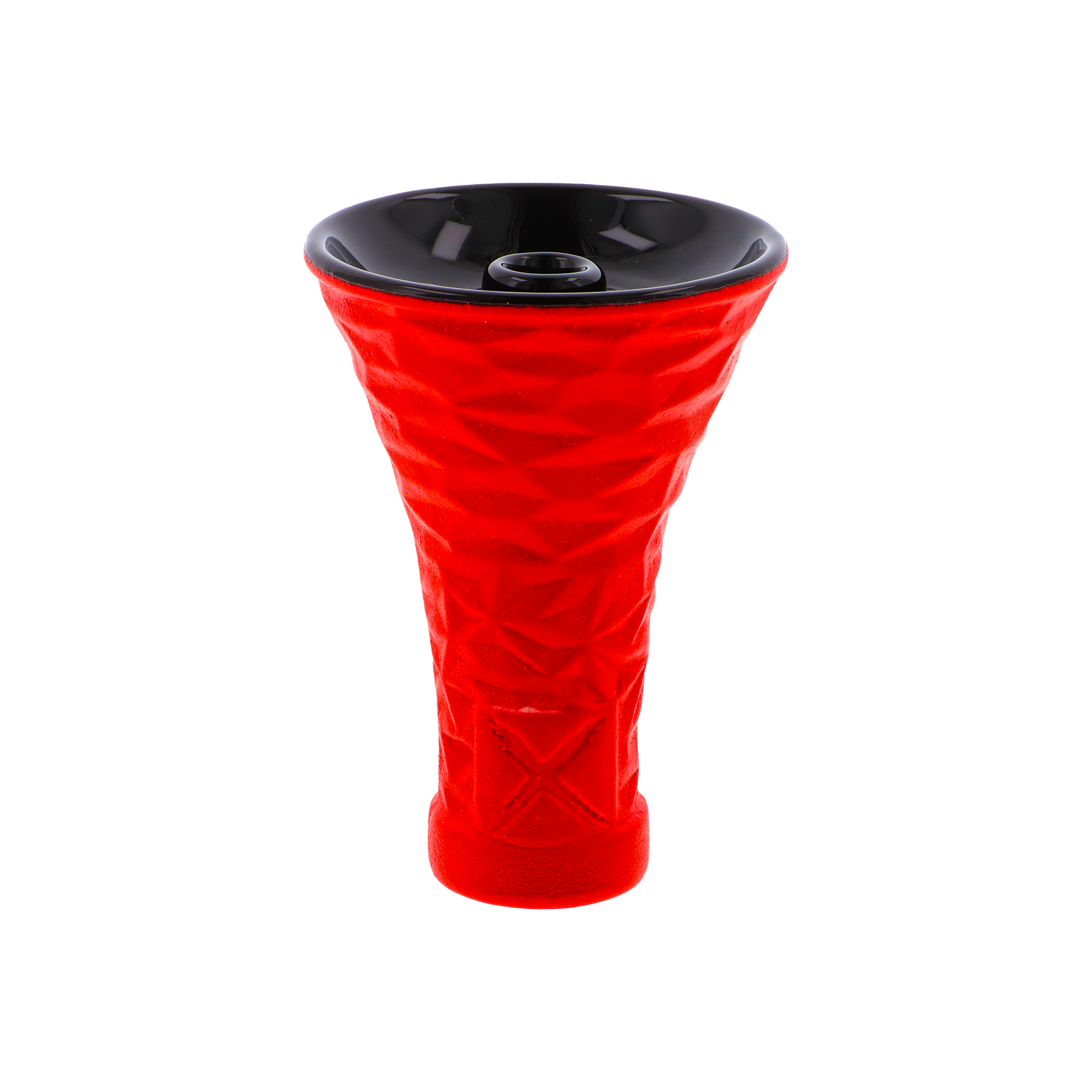 X-Schischa x Werkbund - Phunnel - Polygon - Red White | Alle neuen Farben der Low Capacity Bowl Köpfe günstig online kaufen - Hookain Shisha-Onlineshop