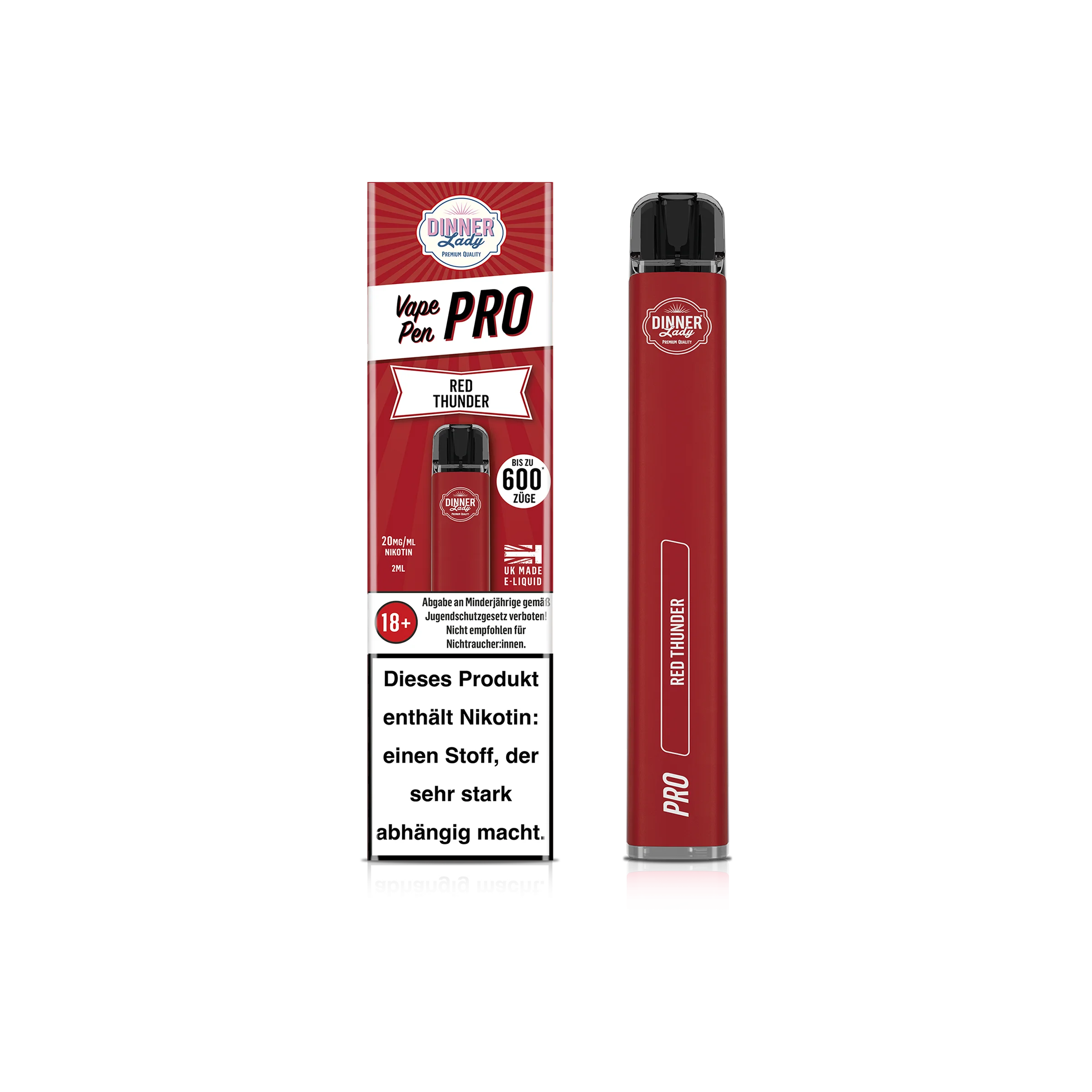Dinner Lady - Red Thunder - Vapestick