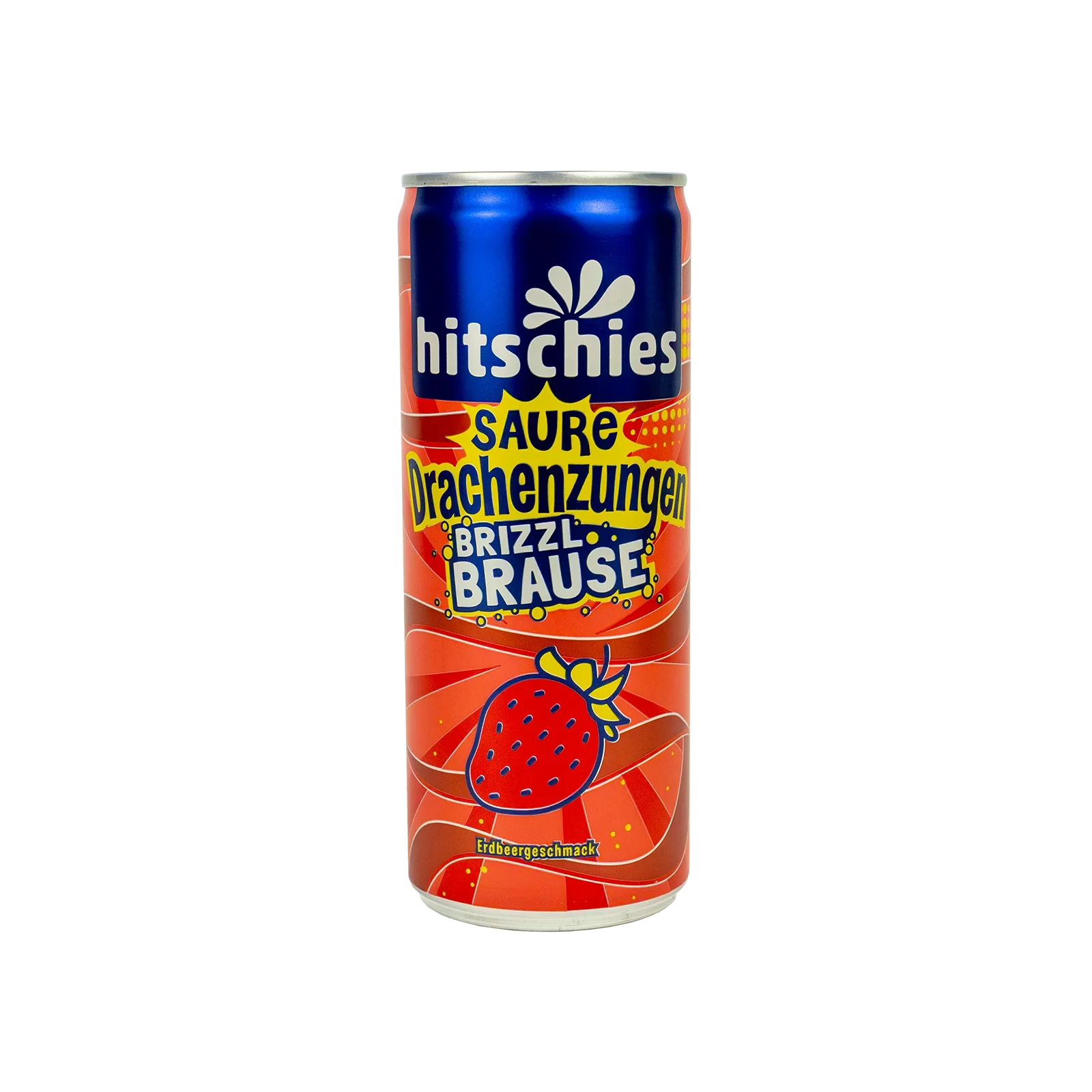 Hitschies - Saure Drachenzungen - brizzl Brause - Erdbeere -2