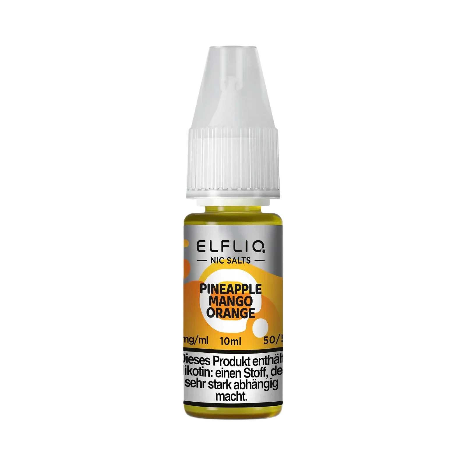 Elf Bar - ElfliQ - E-Liquid - Nicotine Salt - Pineapple Mango Orange - 20 mg
