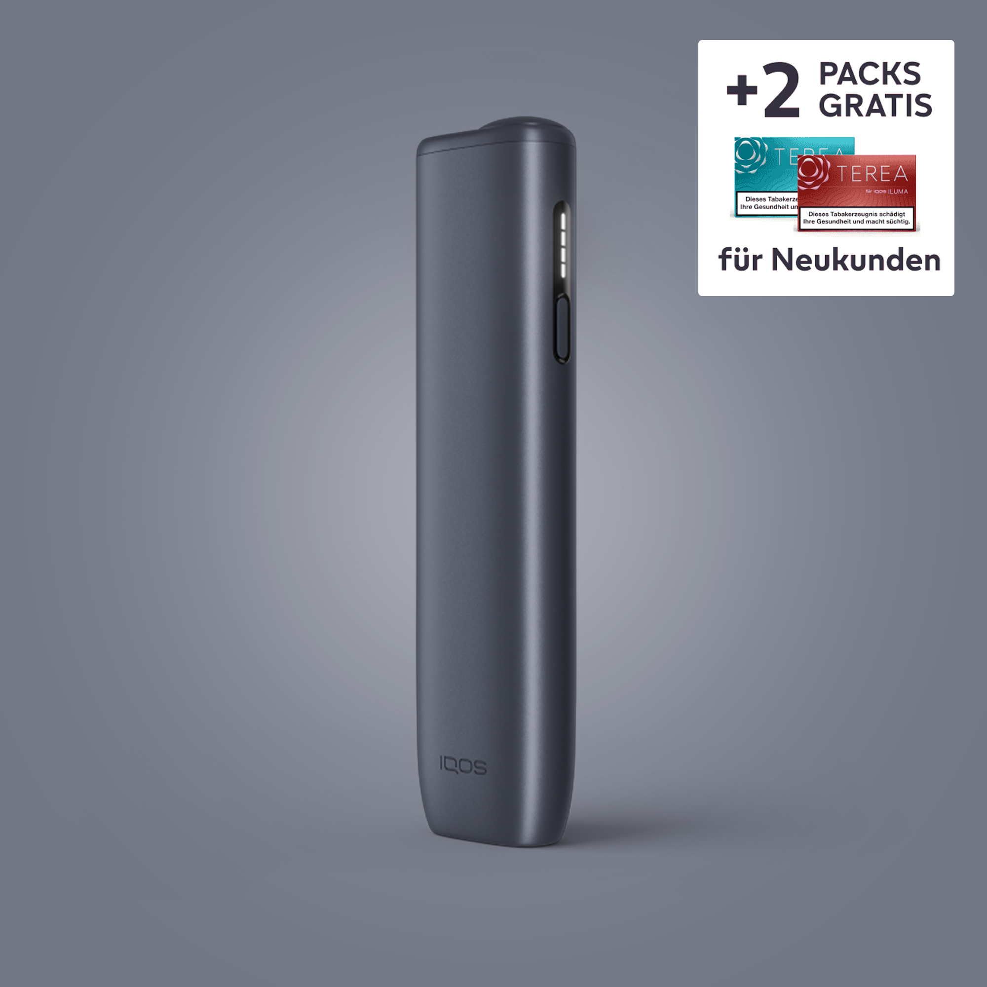 IQOS ILUMA i ONE KIT Midnight Black - Tabakerhitzer  1