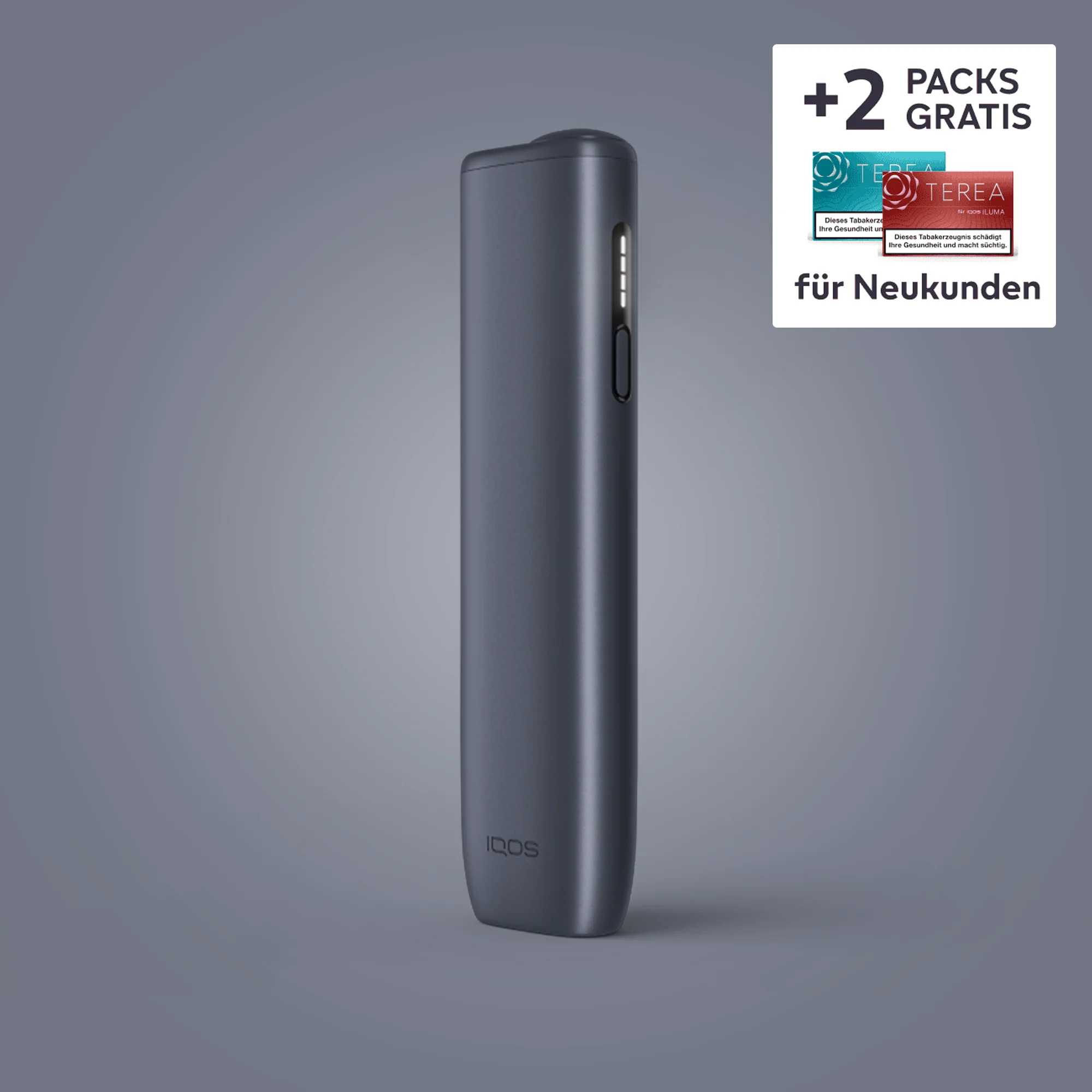 IQOS ILUMA i ONE KIT Midnight Black - Tabakerhitzer  1