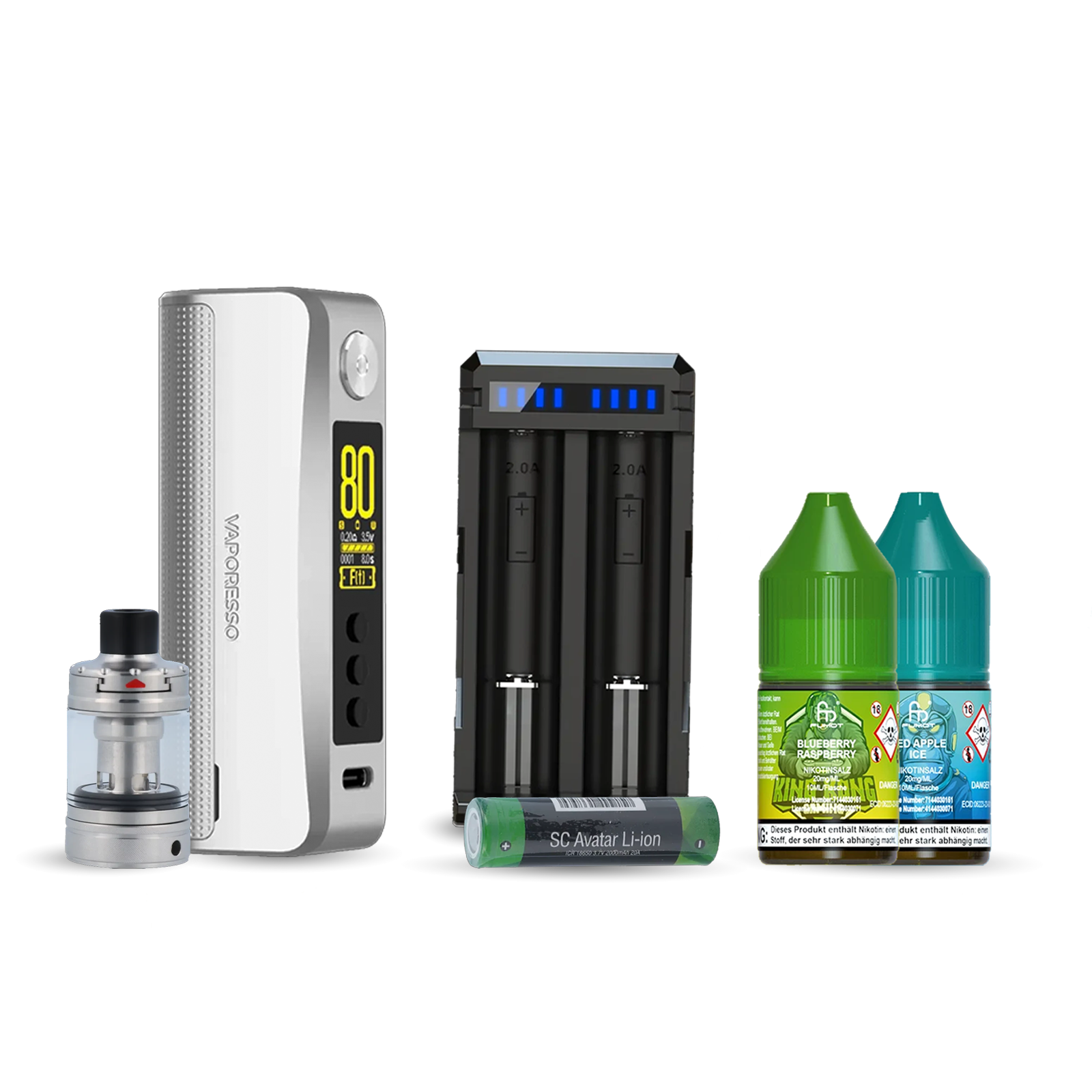 Vaporesso Gen 80S Set - Silber Vape Set günstig  2