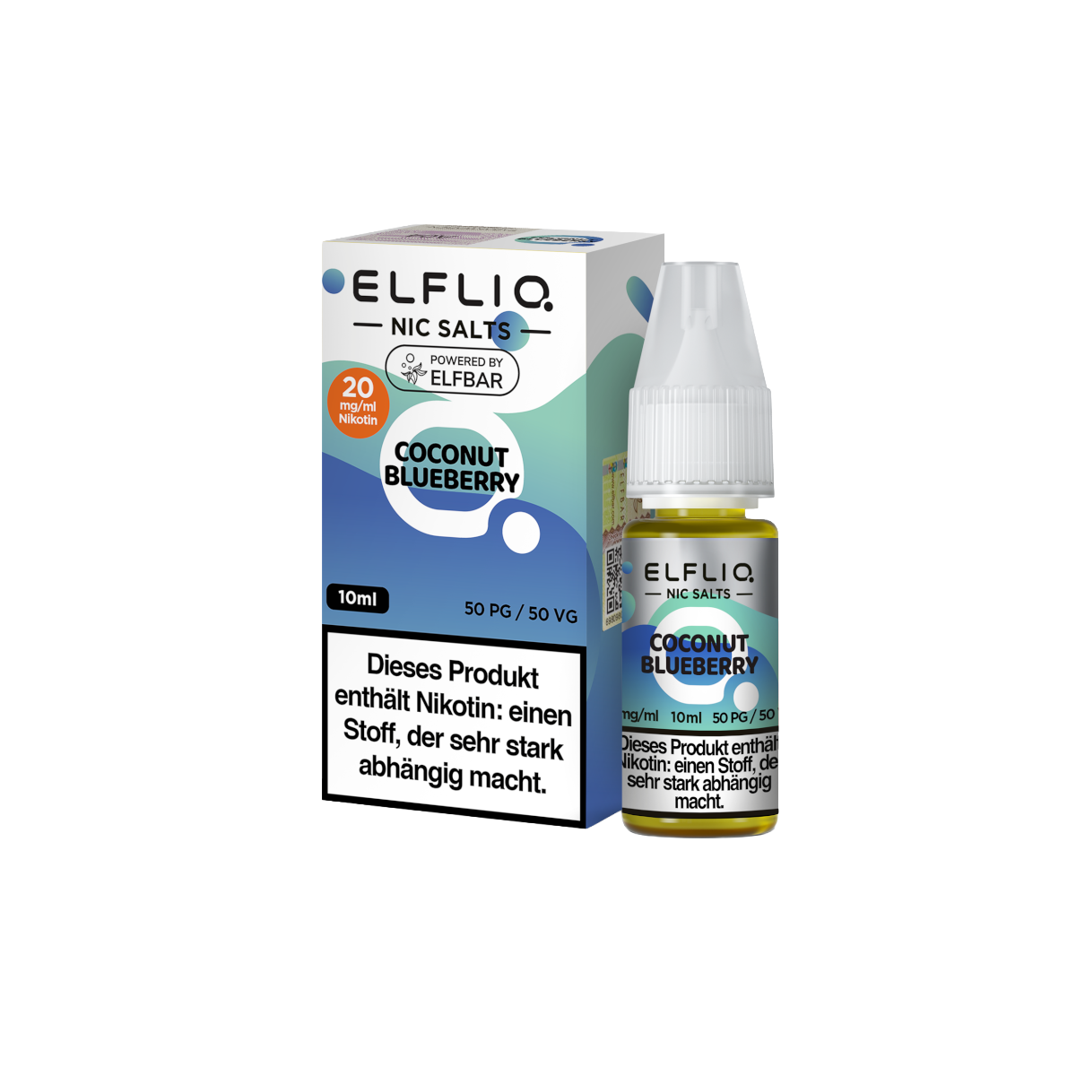 Elf Bar - ElfliQ - E-Liquid - Nikotinsalz - Coconut Blueberry - 20 mg1-