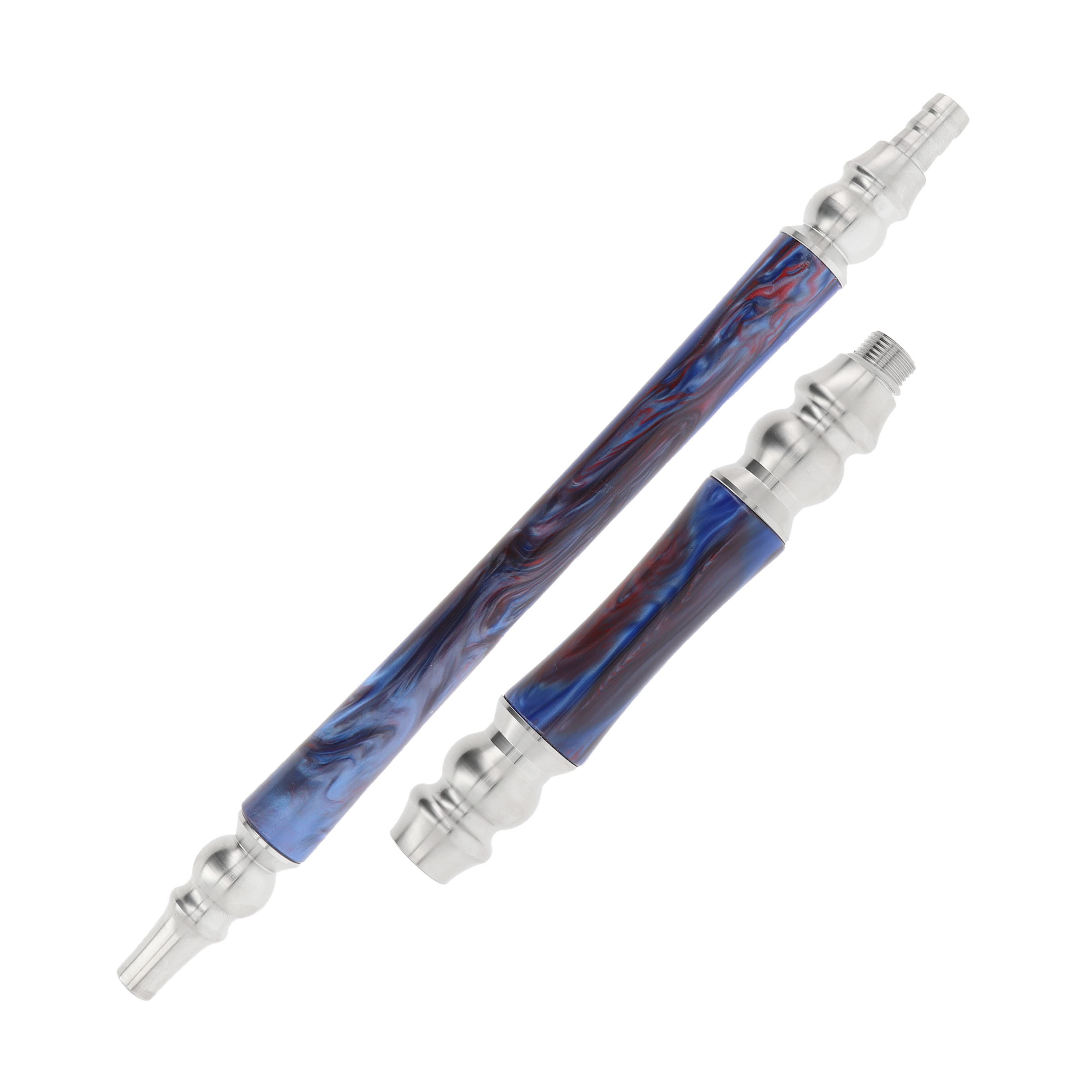 Alligator Edelstahl Shisha-Set Bingo Blau | Shisha kaufen 2 Alligator Edelstahl Shisha-Set Bingo Blau | Shisha kaufen 2