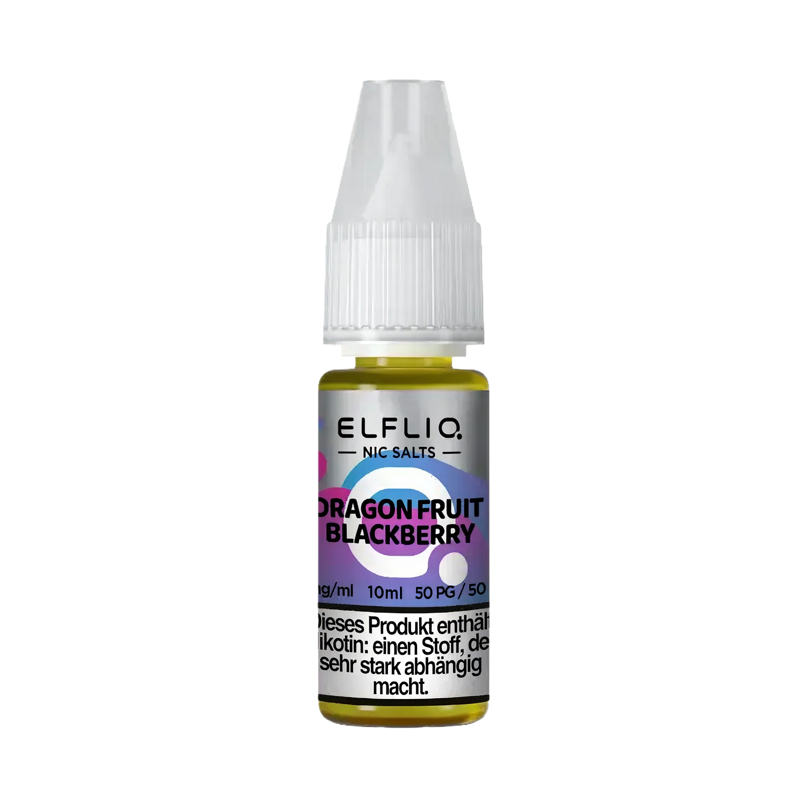 Elf Bar - ElfliQ - E-Liquid - Nicotine Salt - Dragonfruit Blackberry - 20 mg