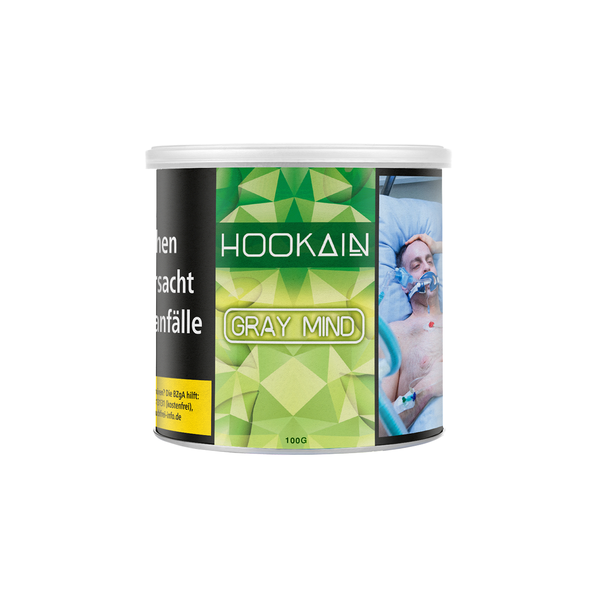 HOOKAIN Gray Mind 100g Shishatabak mit Traube und Minze 2