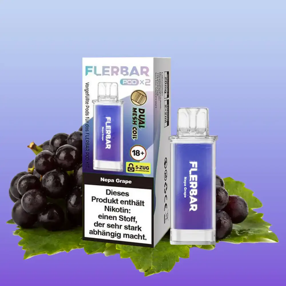 Flerbar - Prefilled Pod - Nepa Grape 1
