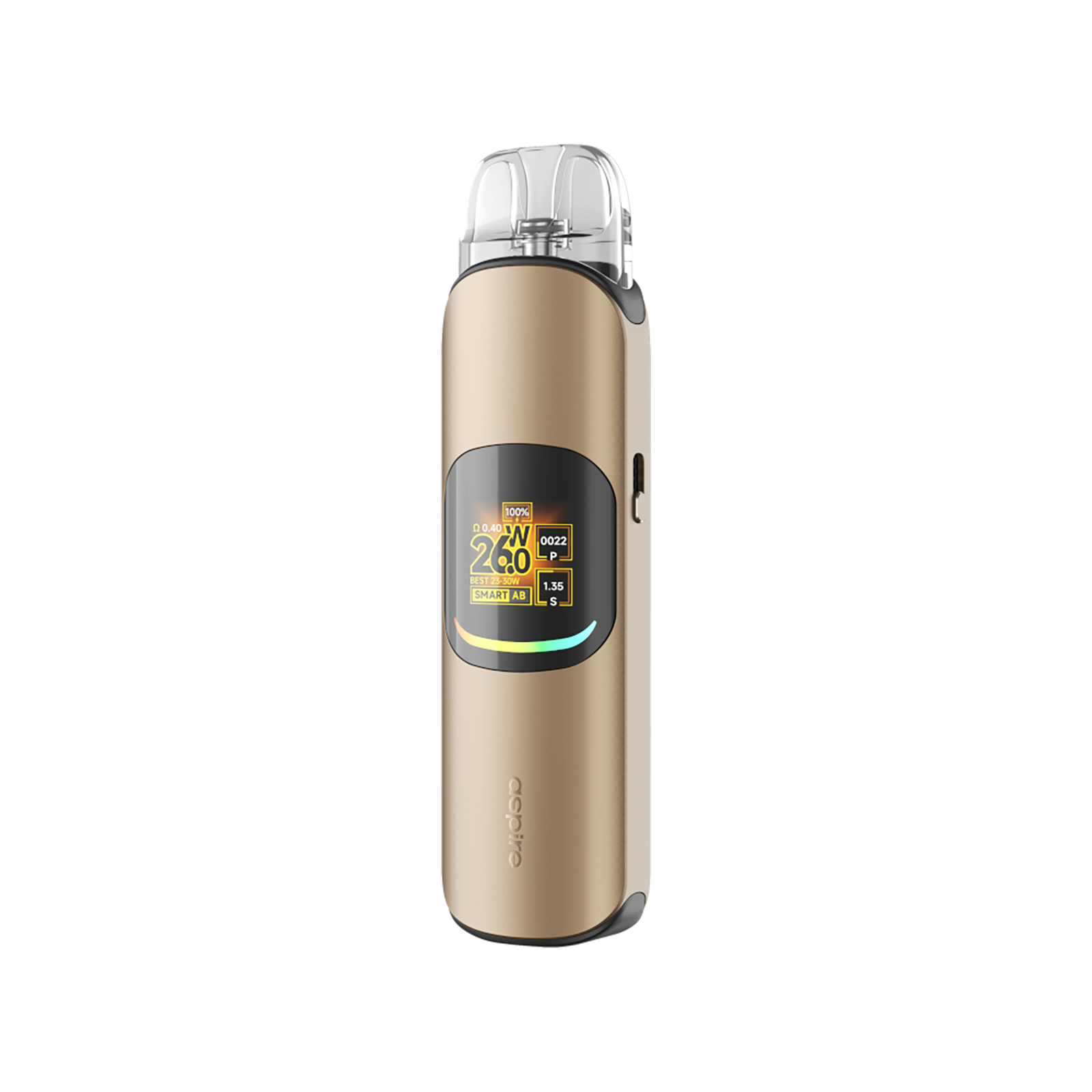Aspire Pixo Neo Brown 1,300 mAh 3 ml E-cigarette  Flexible Vaping