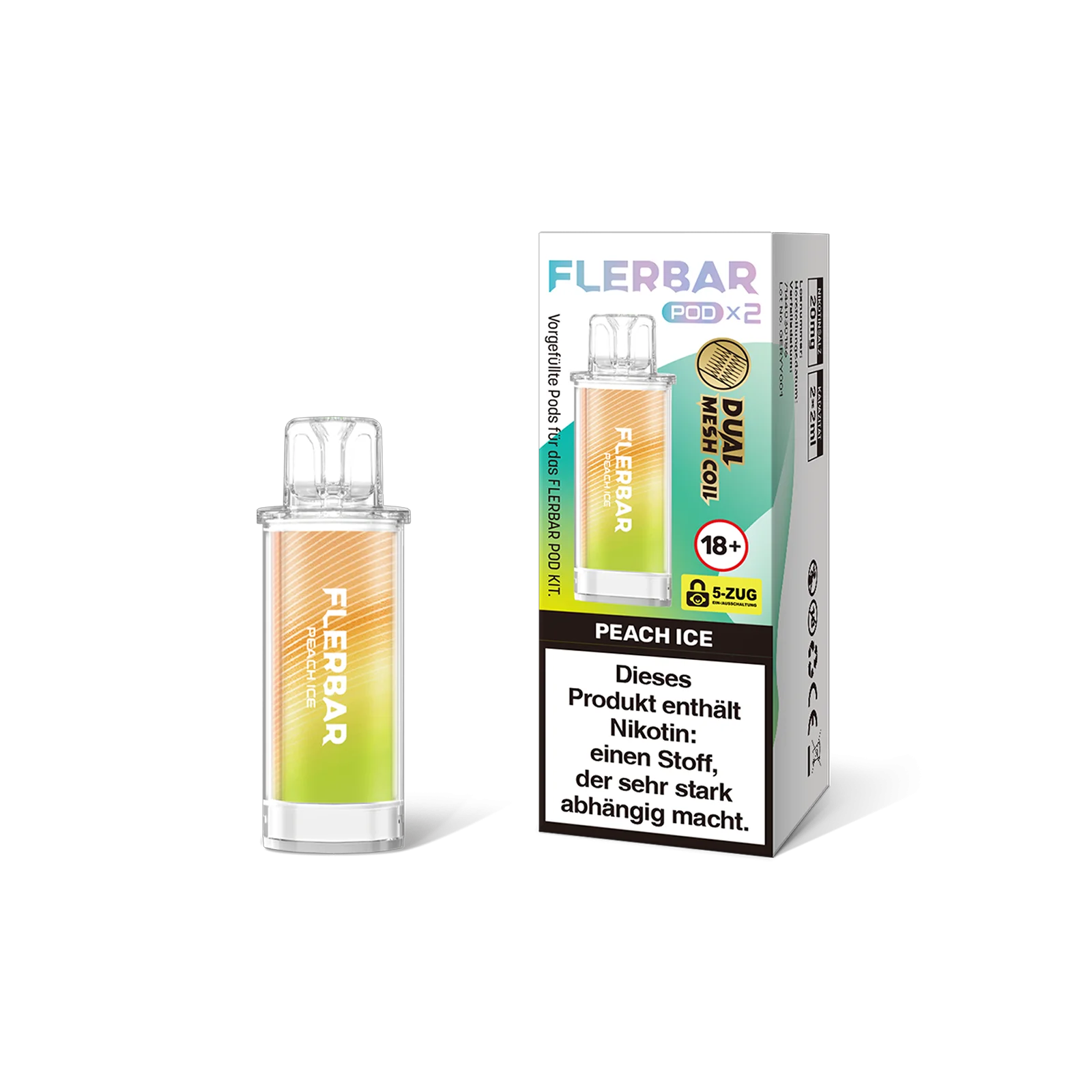Flerbar - Prefilled Pod - Peach Ice