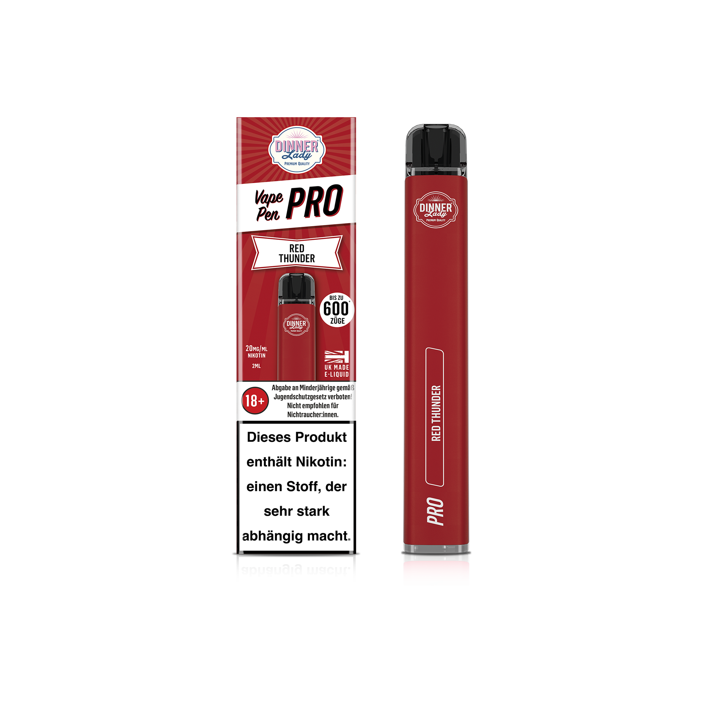 Dinner Lady - Red Thunder - Vapestick