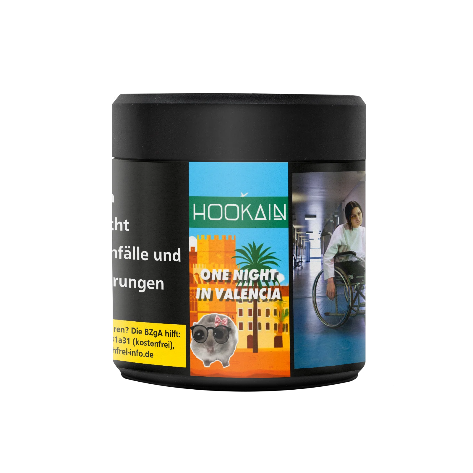 Hookain One Night in Valencia 50g – Blut-Orangen & Menthol Shishatabak  2