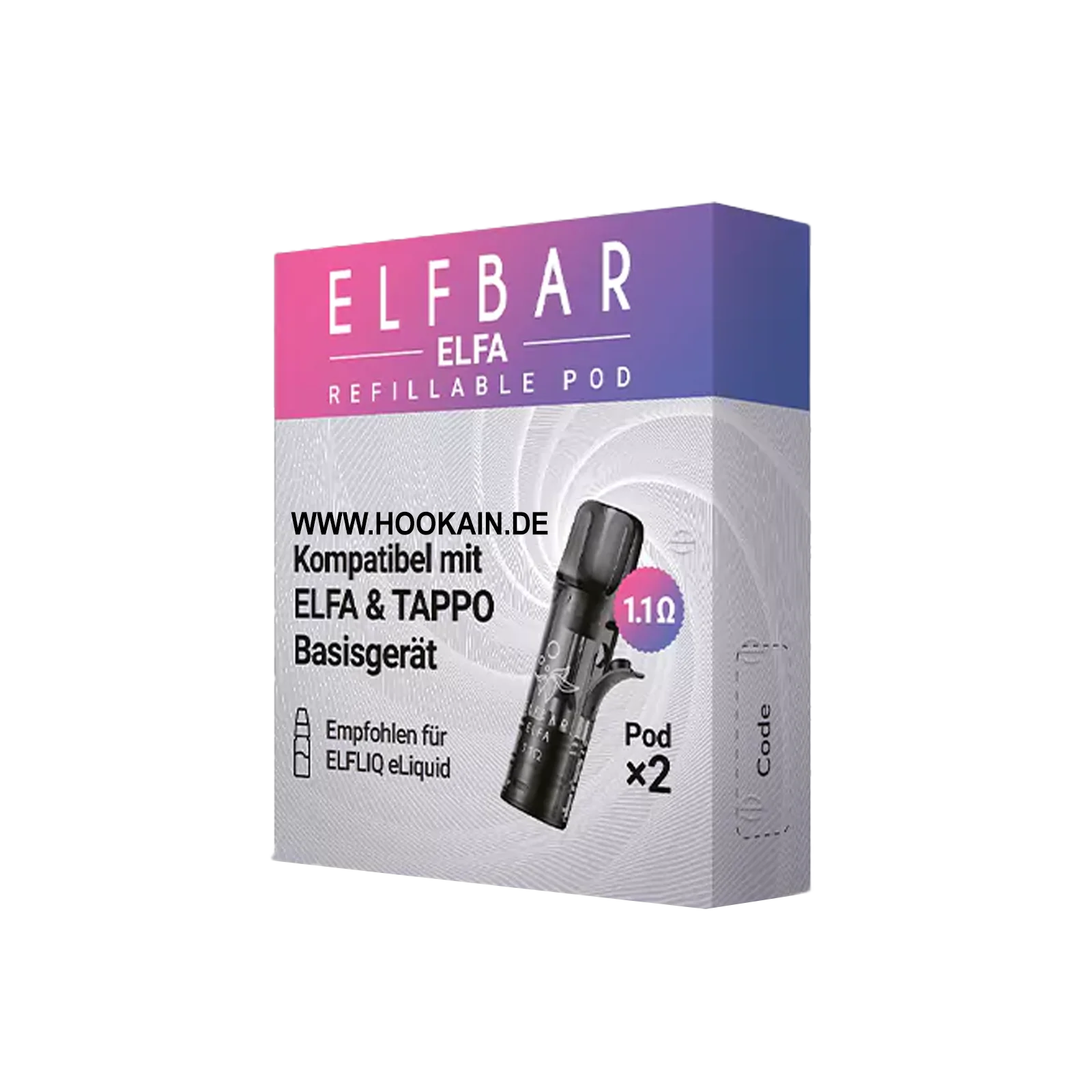 Elfbar Elfa Leerpod - Elfa Pod zum auff&uuml;llen g&uuml;nstig kaufen 1