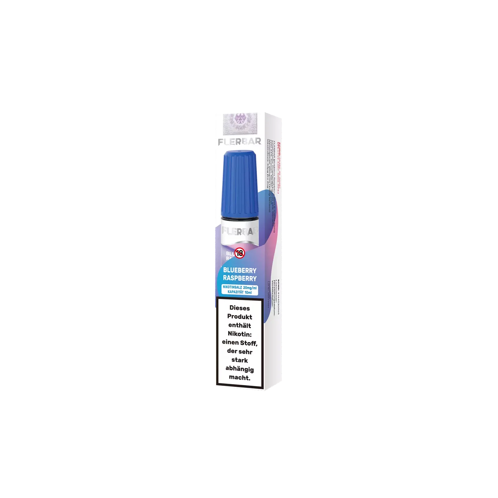 Flerbar - E-Liquid - Nikotinsalz - Blueberry Raspberry - 10 ml - 20 mg