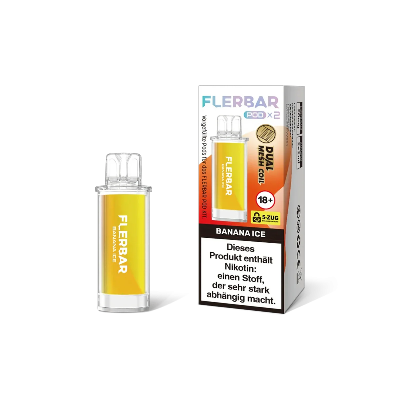 Flerbar - Prefilled Pod - Banane Ice