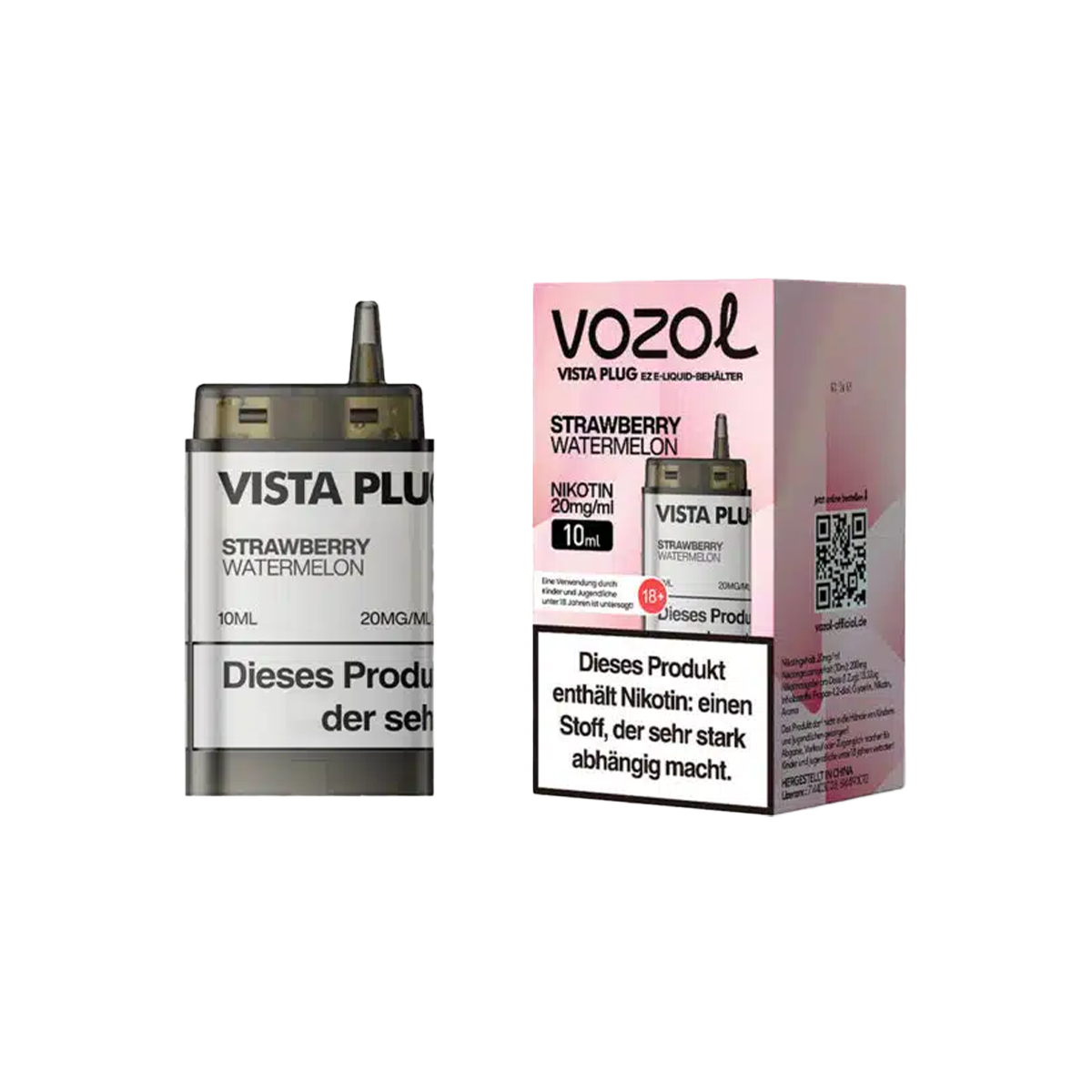 Vozol - Vista Plug Set - EZ Pod - Strawberry Watermelon + Empty Pod