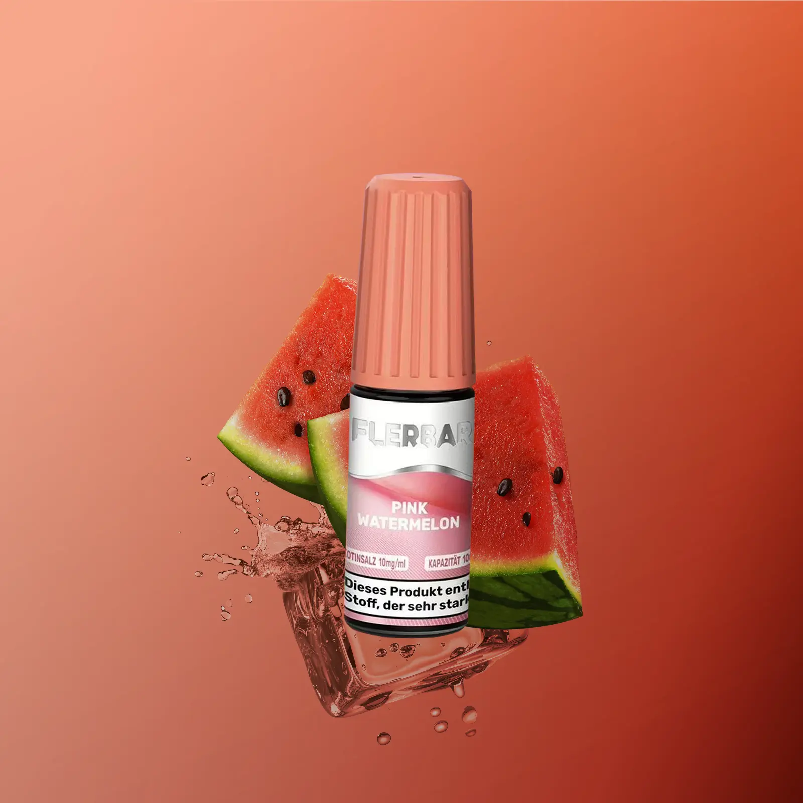 Flerbar - E-Liquid - Nikotinsalz - Pink Watermelon - 10ml - 10 mg 1