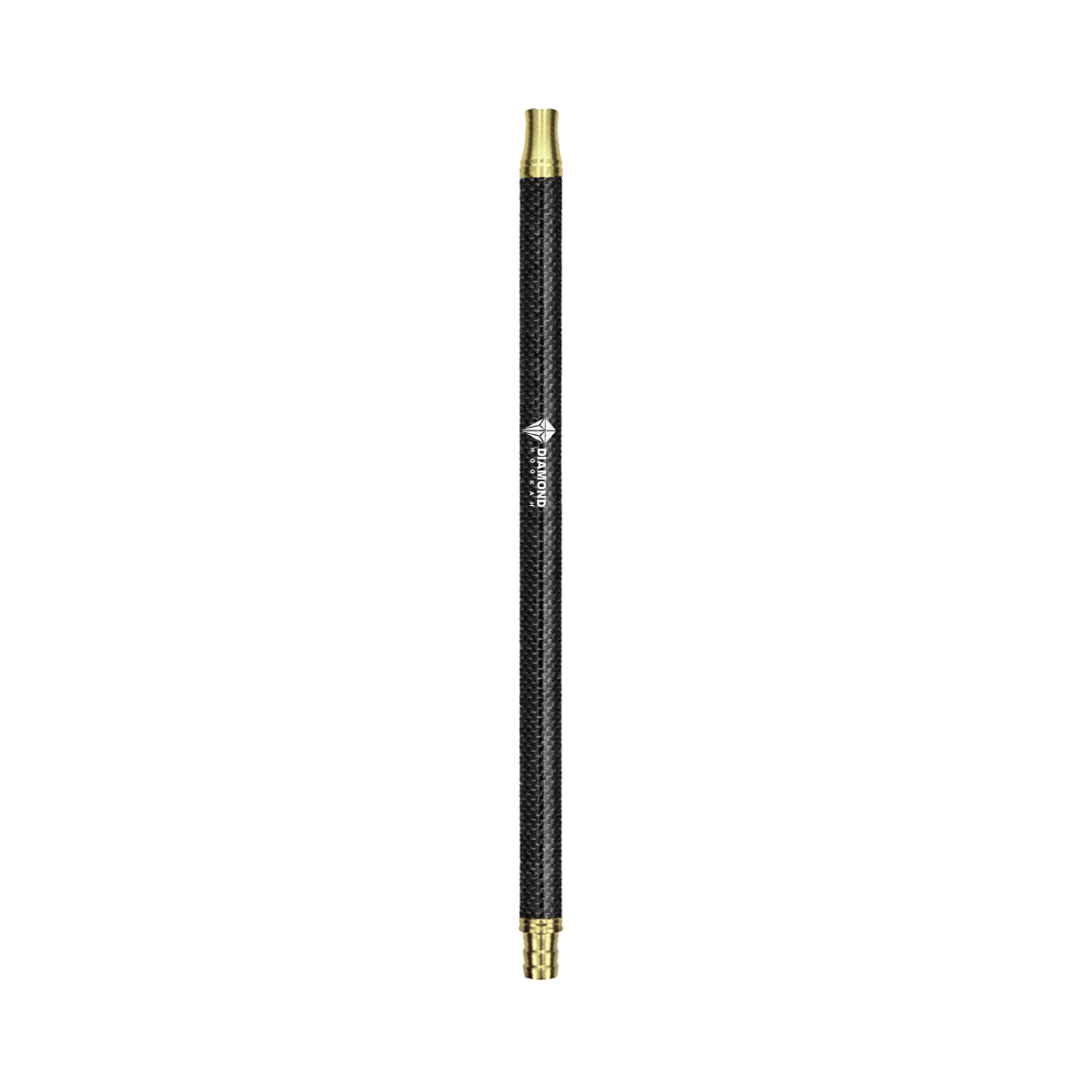Diamond Hookah Carbon Mundstück Schwarz-Gold 1