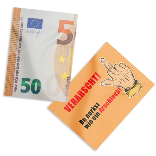 Du parkst wie ein Arschloch