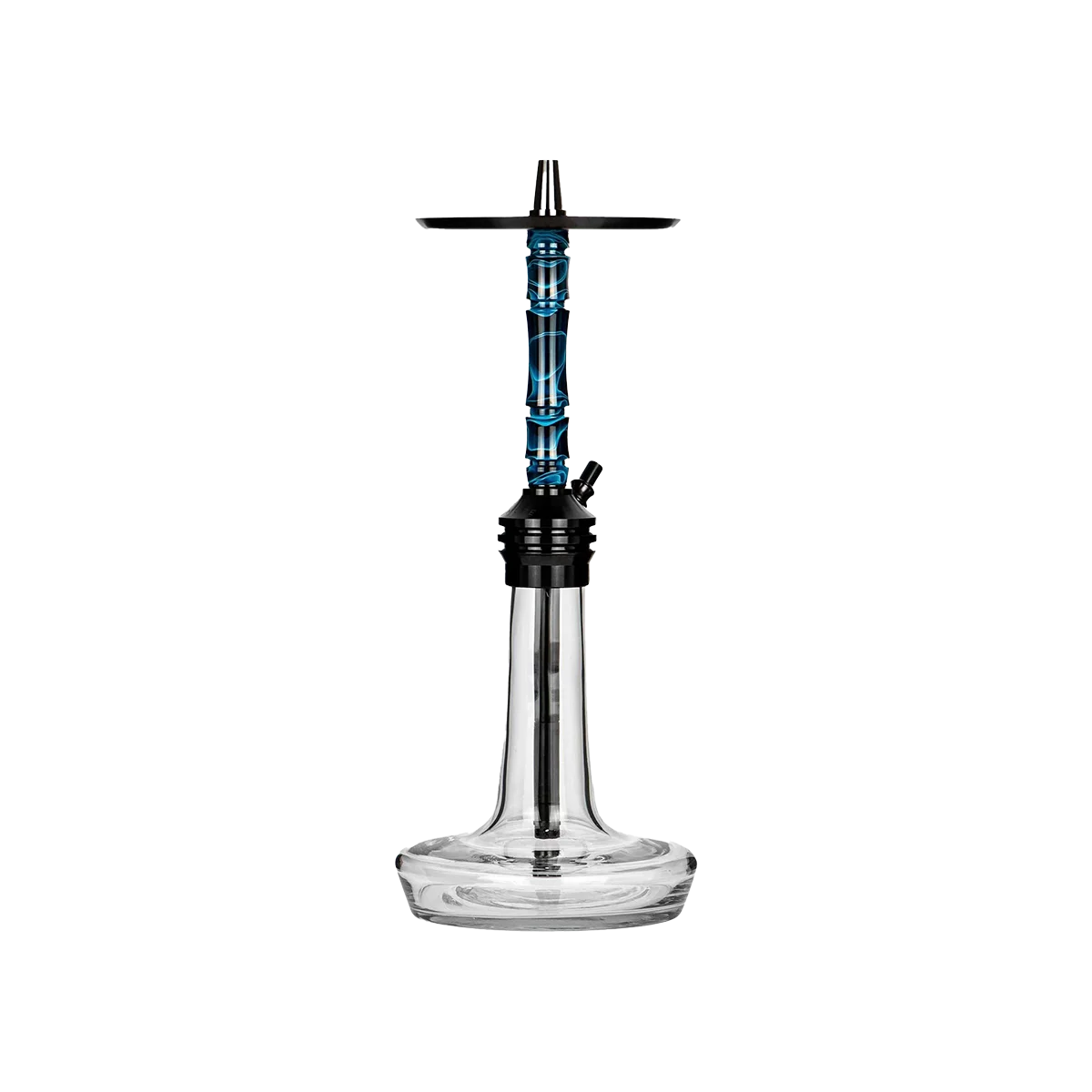 MOZE Varity Lounge Black Clear Wavy Blue Shisha kaufen