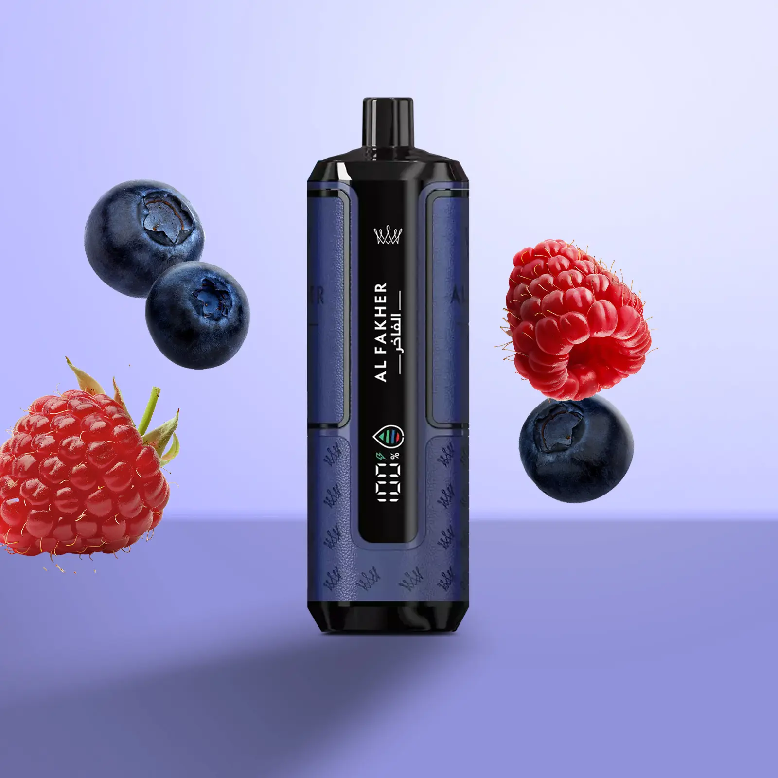 Al Fakher - Crown Bar - Hypermax - 20k - Blueberry Sour Raspberry2
