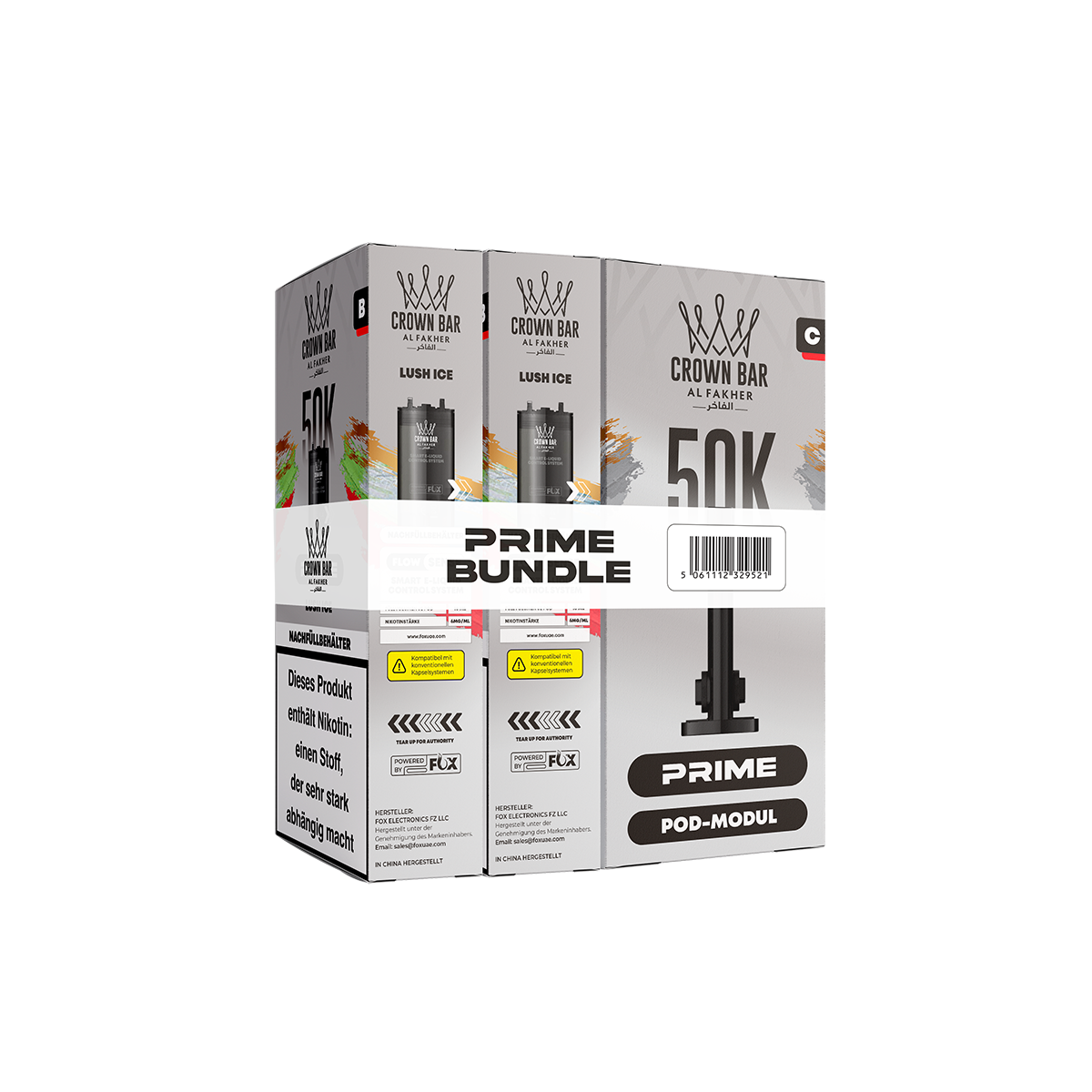 Al Fakher - Hypermax - Prime - 50K - Pod - Lush Ice