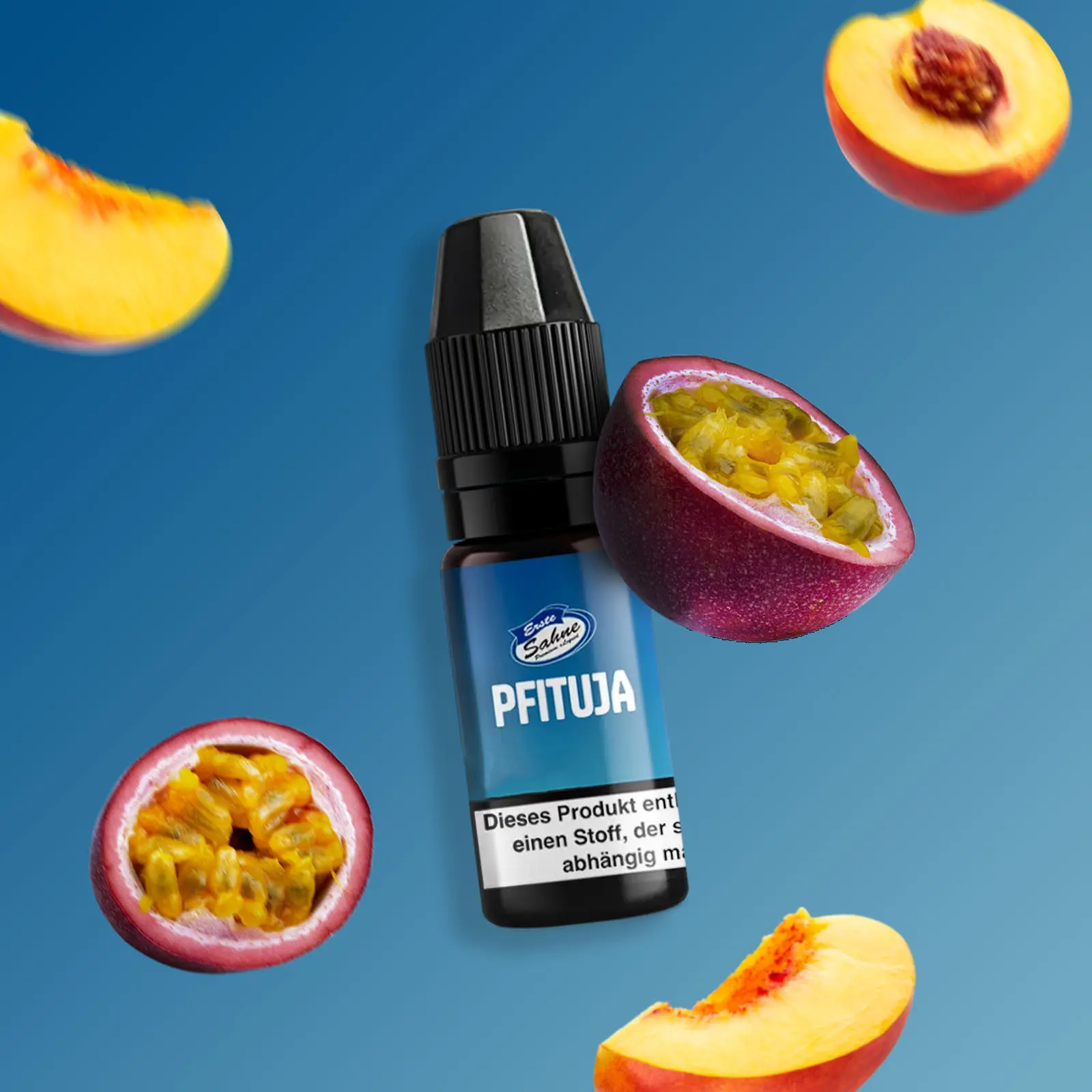 Erste Sahne - E-Liquid - Pfituja - 12 mg 1