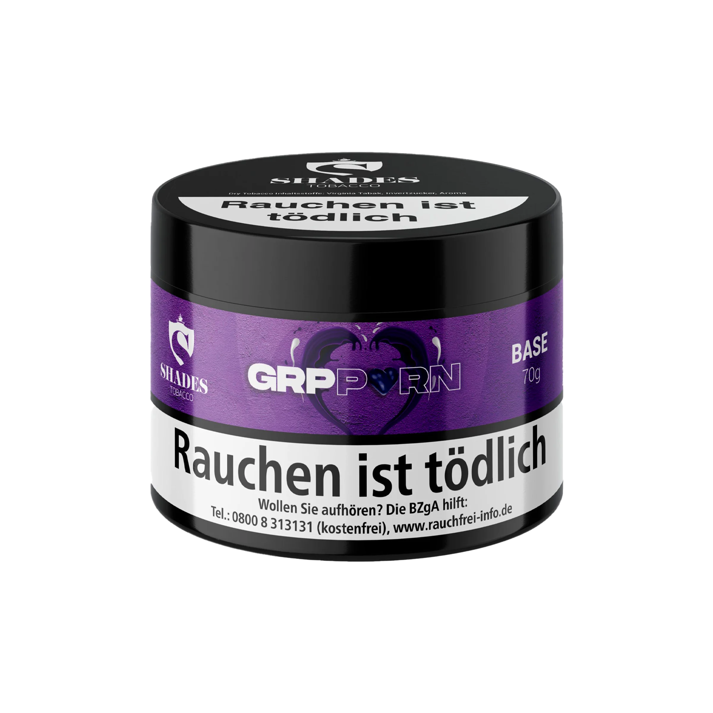 Shades Dry Base mit Aroma Pfeifentabak Grporn 70g günstig kaufen 1